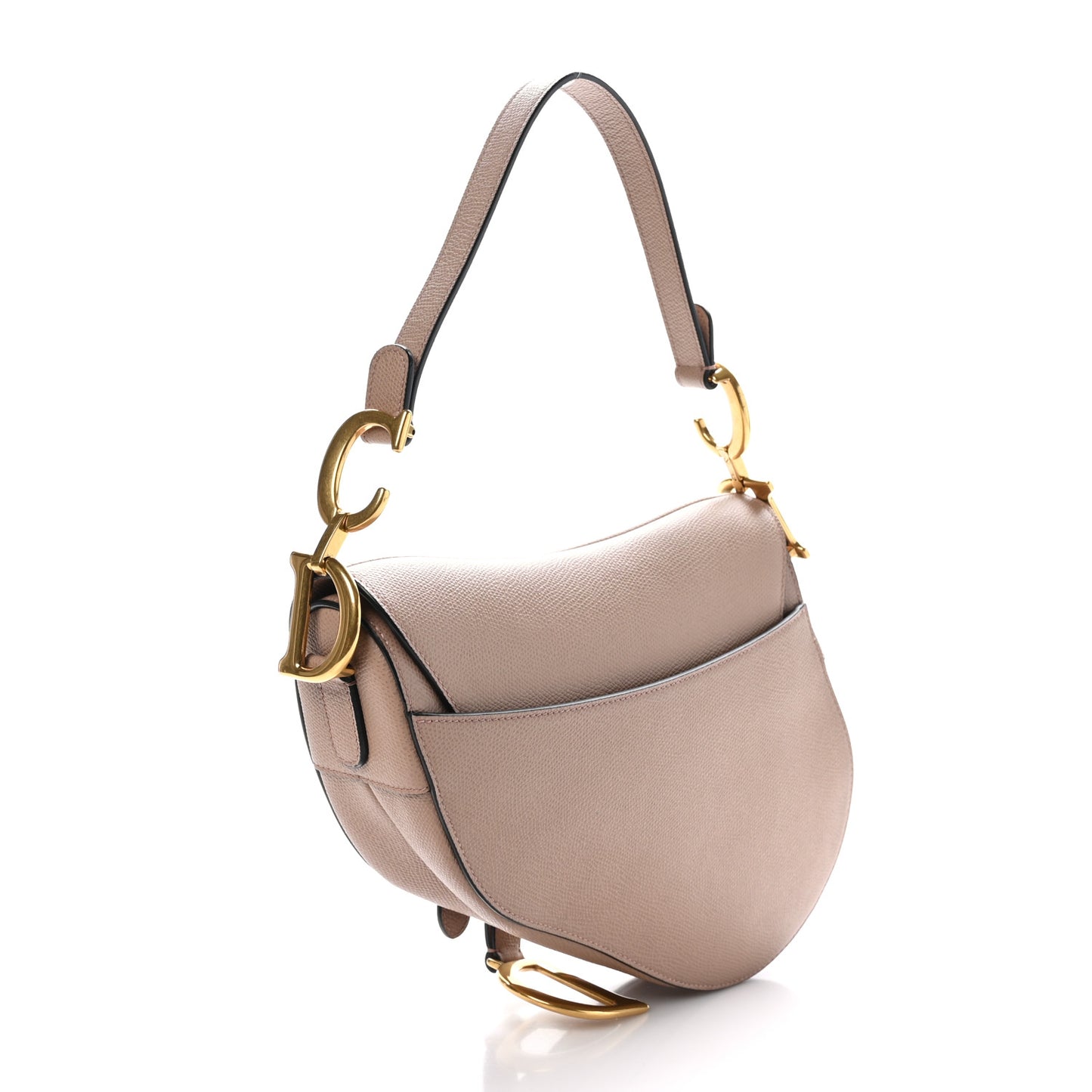Grained Calfskin Saddle Bag Fard