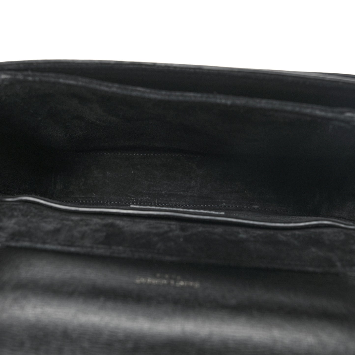 Calfskin Medium Bellechasse Satchel Black