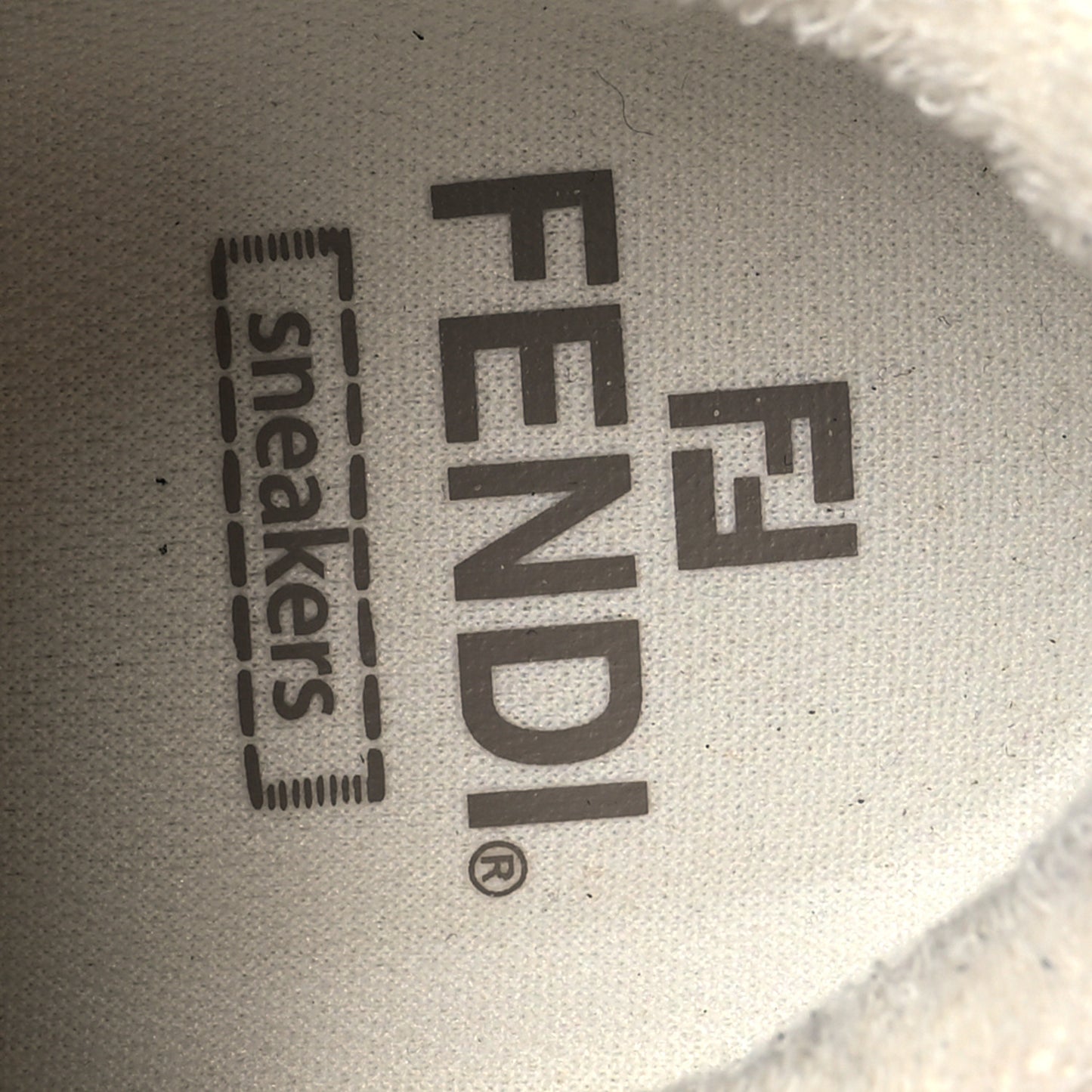 Calfskin Suede Fendi Match Low Top Sneakers 37 Red Blue