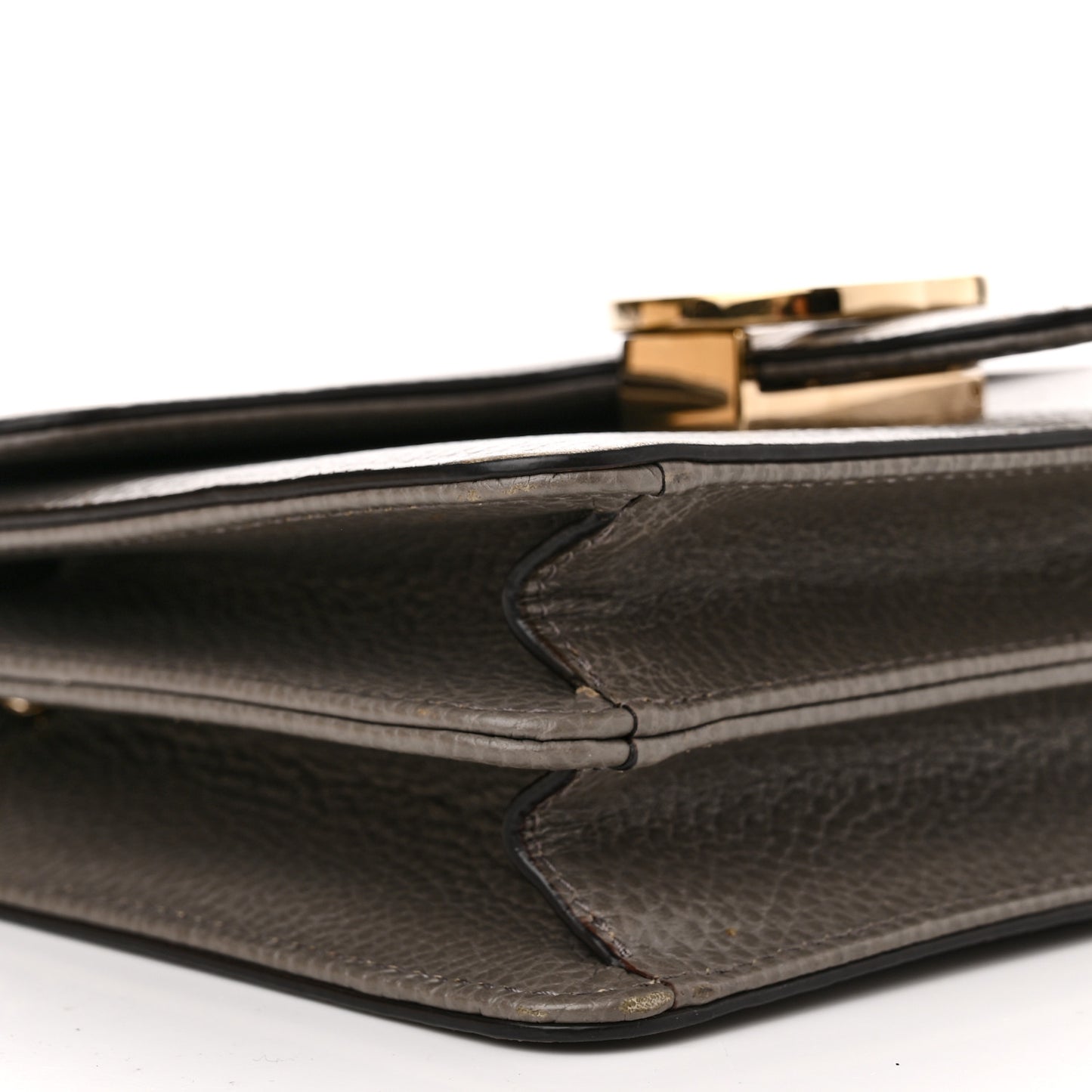 Dollar Calfskin Small Interlocking G Shoulder Bag Loess