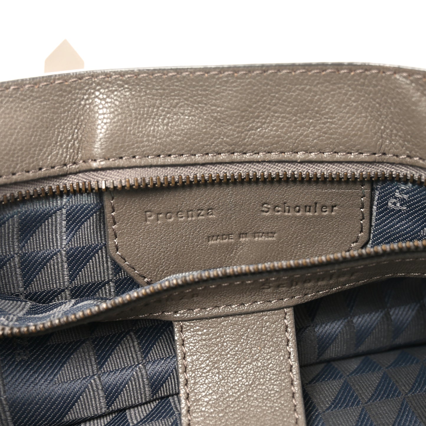 Lambskin Medium PS1 Satchel Smoke
