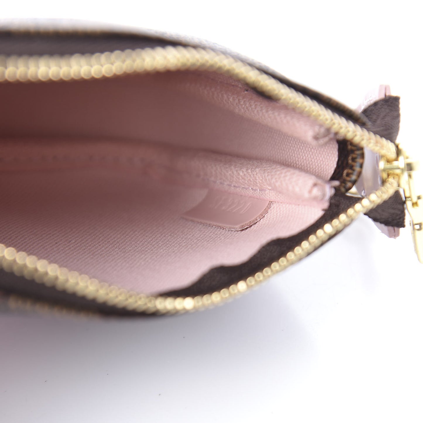 Damier Ebene 2020 Christmas Animation Big Wheel Mini Pochette Accessories Rose Ballerine