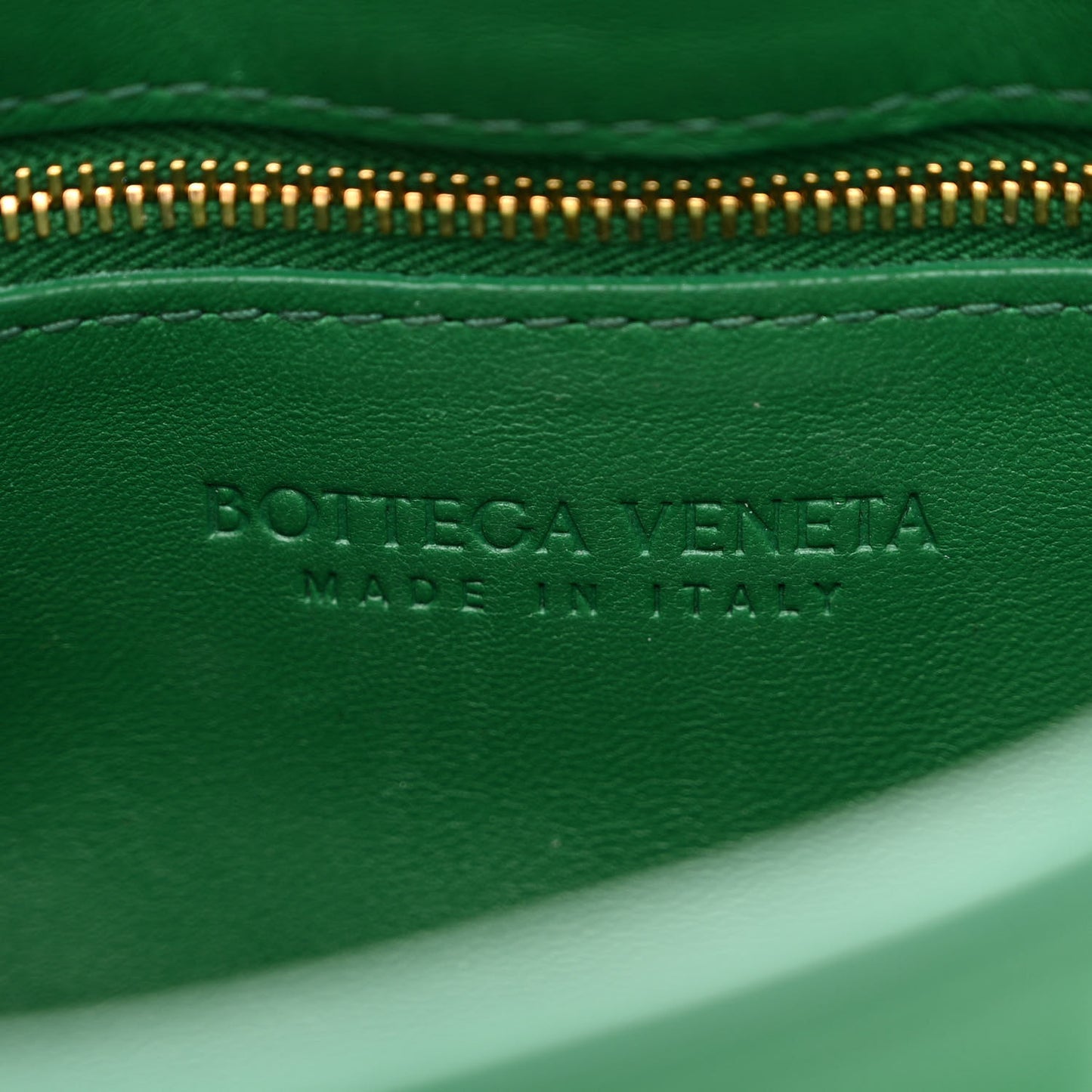 Nappa Maxi Intreccio Padded Cassette Crossbody Bag Racing Green