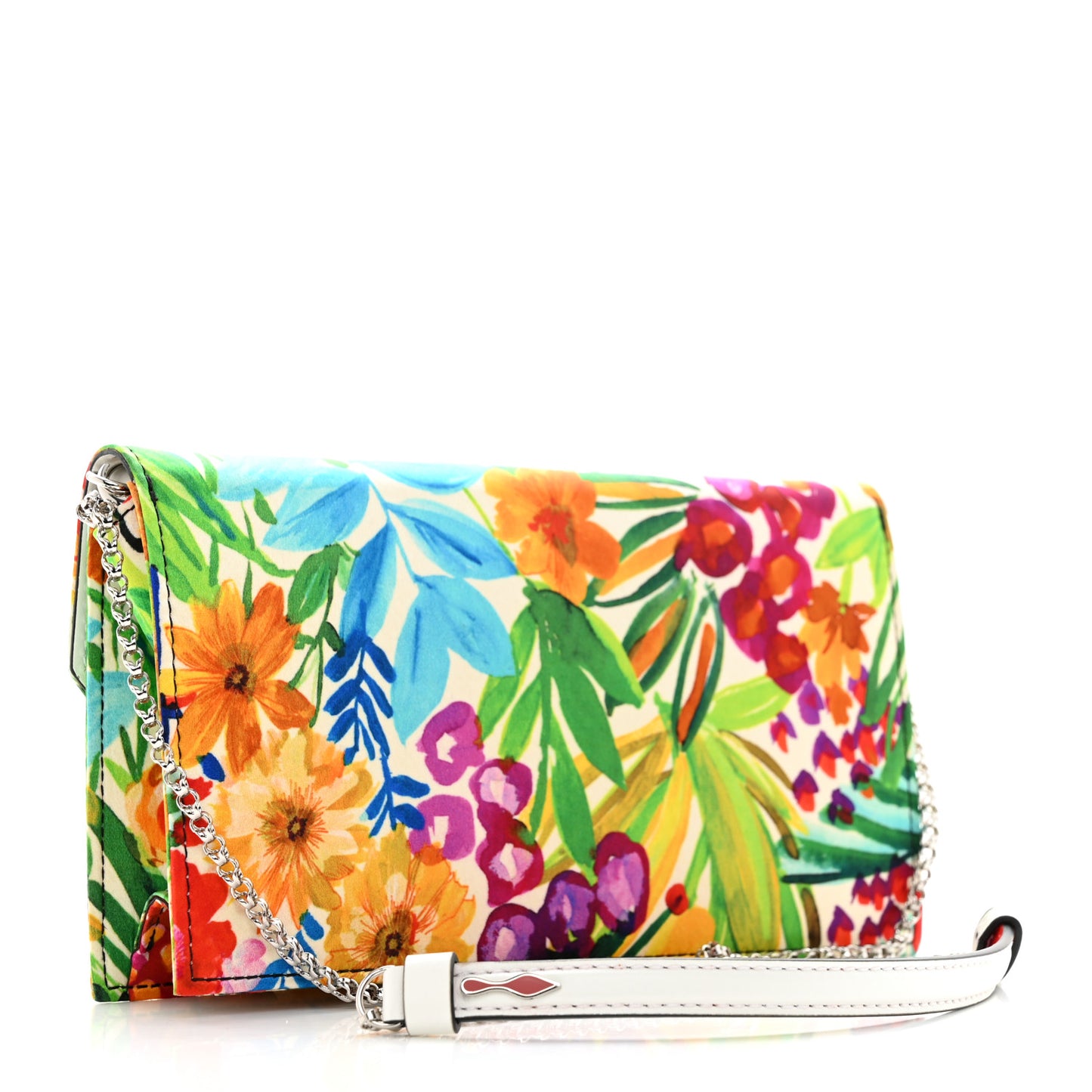 Satin Loubi54 Crossbody Clutch Multicolor