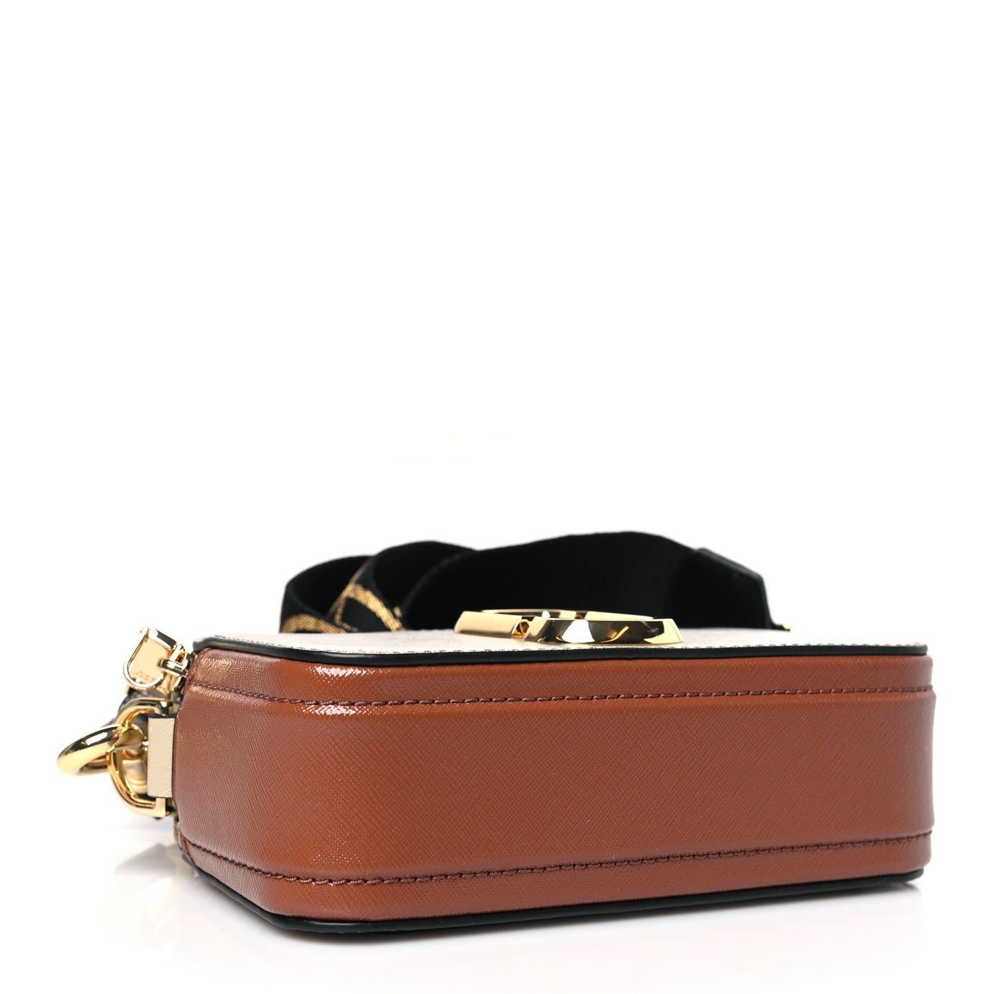 Saffiano Small Snapshot Camera Bag French Grey