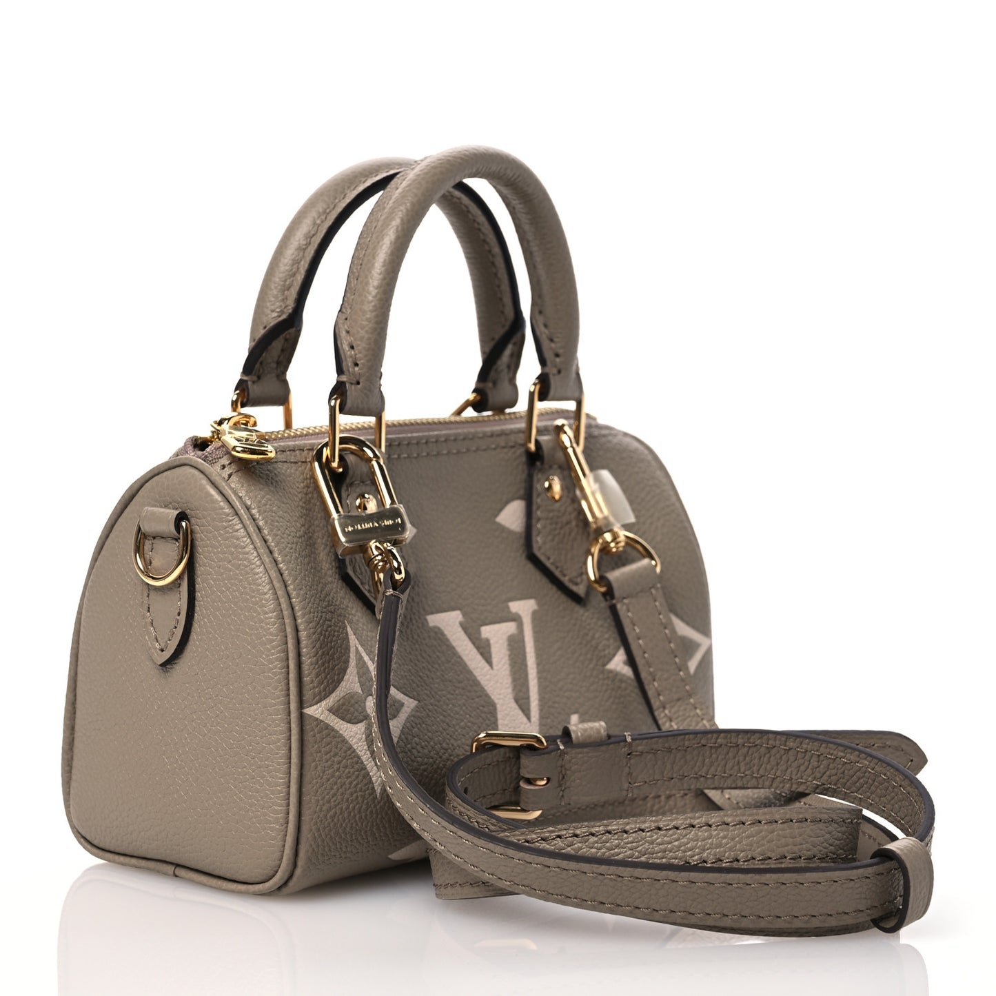 Empreinte Monogram Giant Nano Speedy Tourterelle Creme