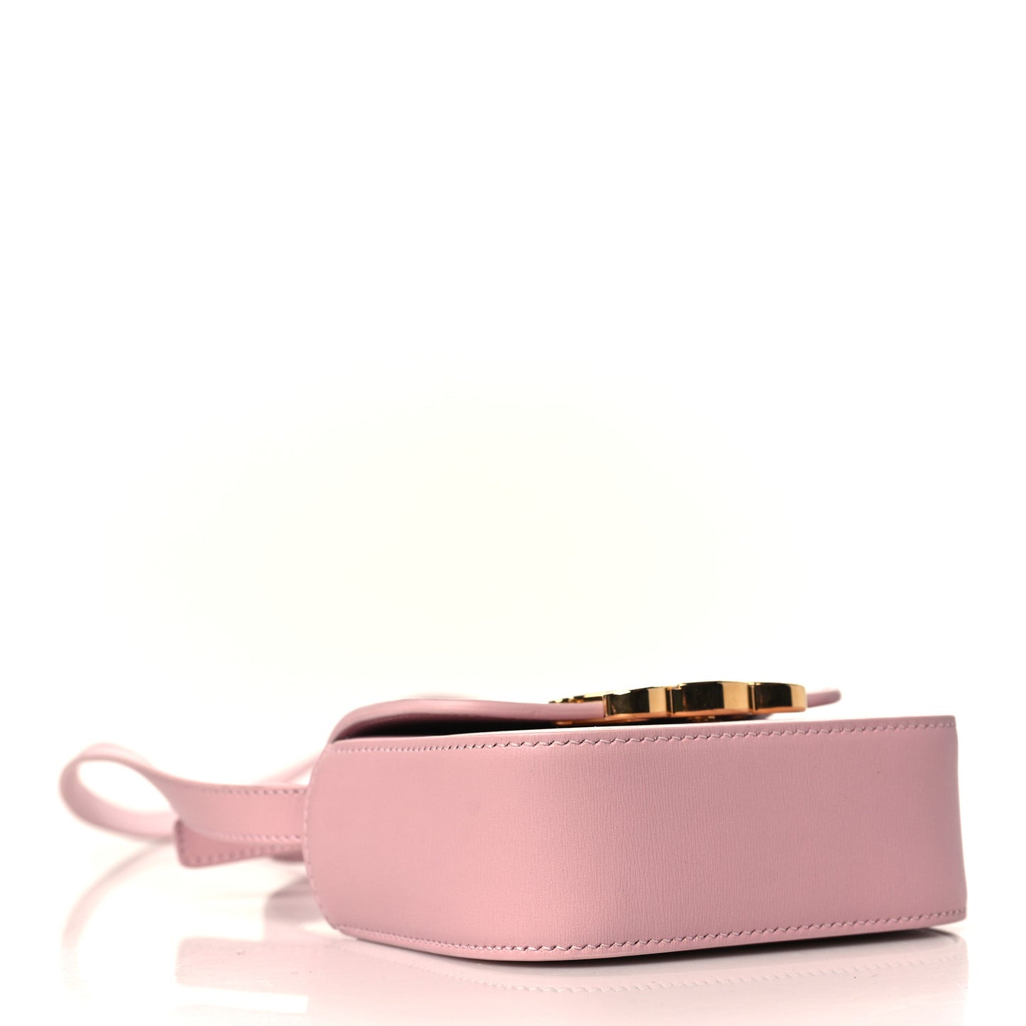 Shiny Calfskin Mini Triomphe Light Pink
