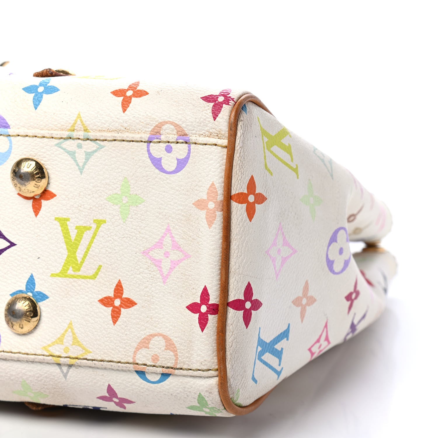 Louis Vuitton Monogram Multicolor Aurelia MM White 8 of 8