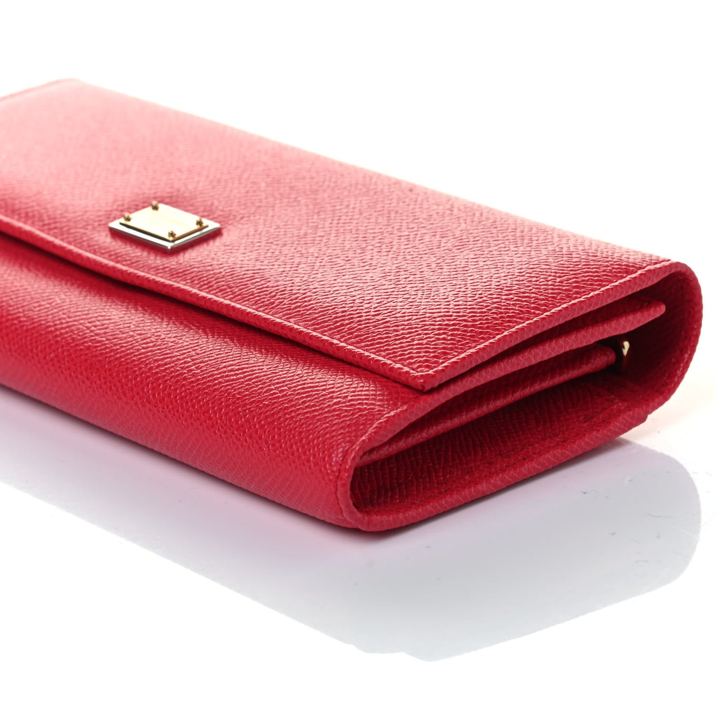 Dauphine Continental Flap Wallet Red