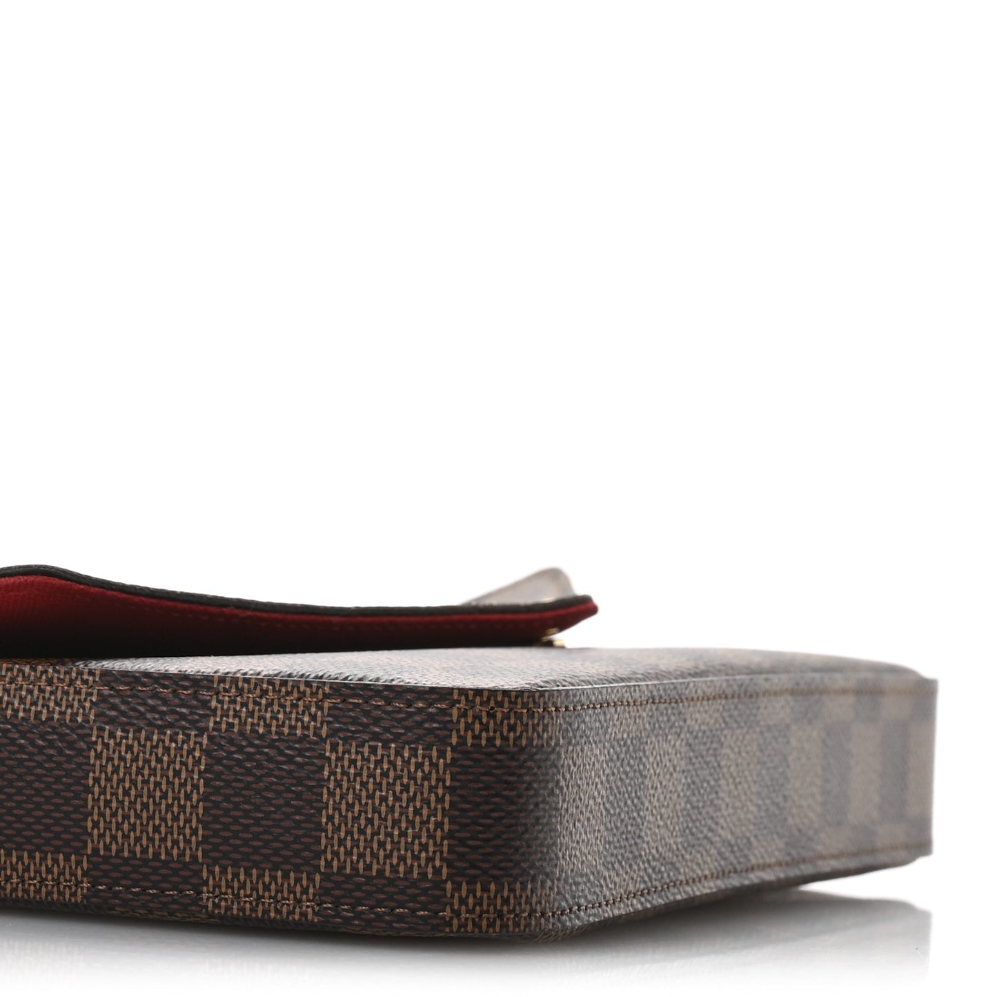 Damier Ebene Pochette Felicie Chain Wallet