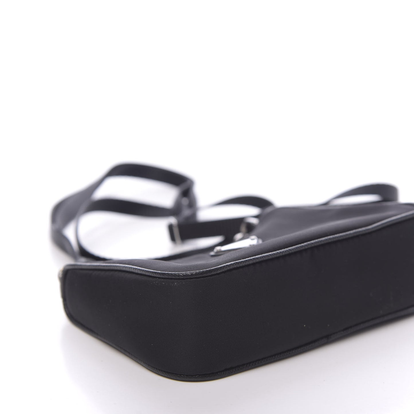 Tessuto Nylon Mini Re-Edition 2000 Shoulder Bag Black