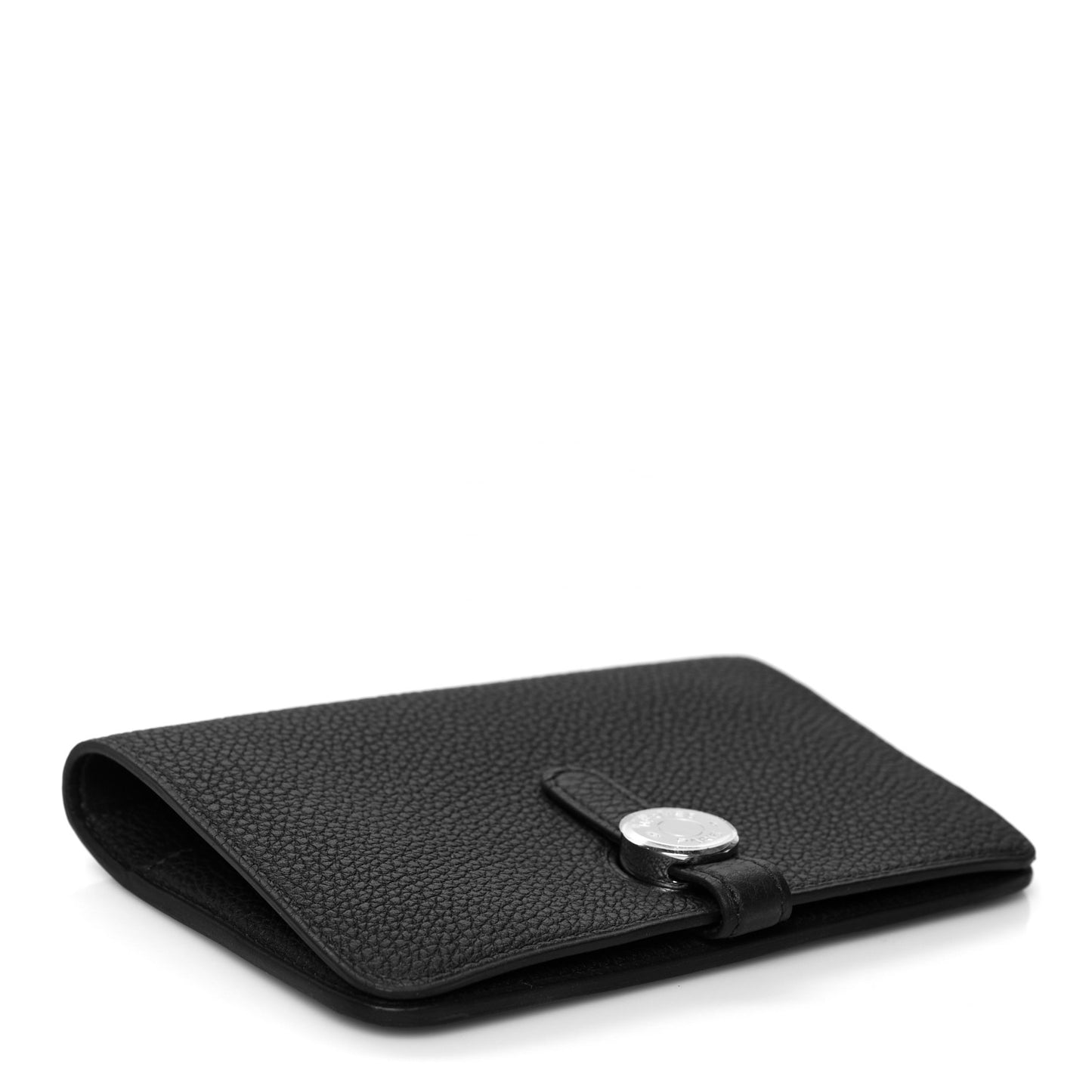Togo Dogon Compact Wallet Black
