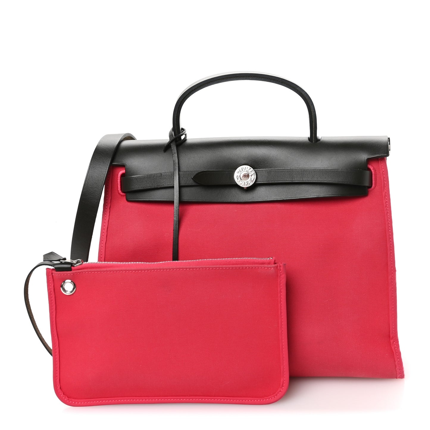 Vache Hunter Toile Herbag Zip 31 PM Rose Extreme Black