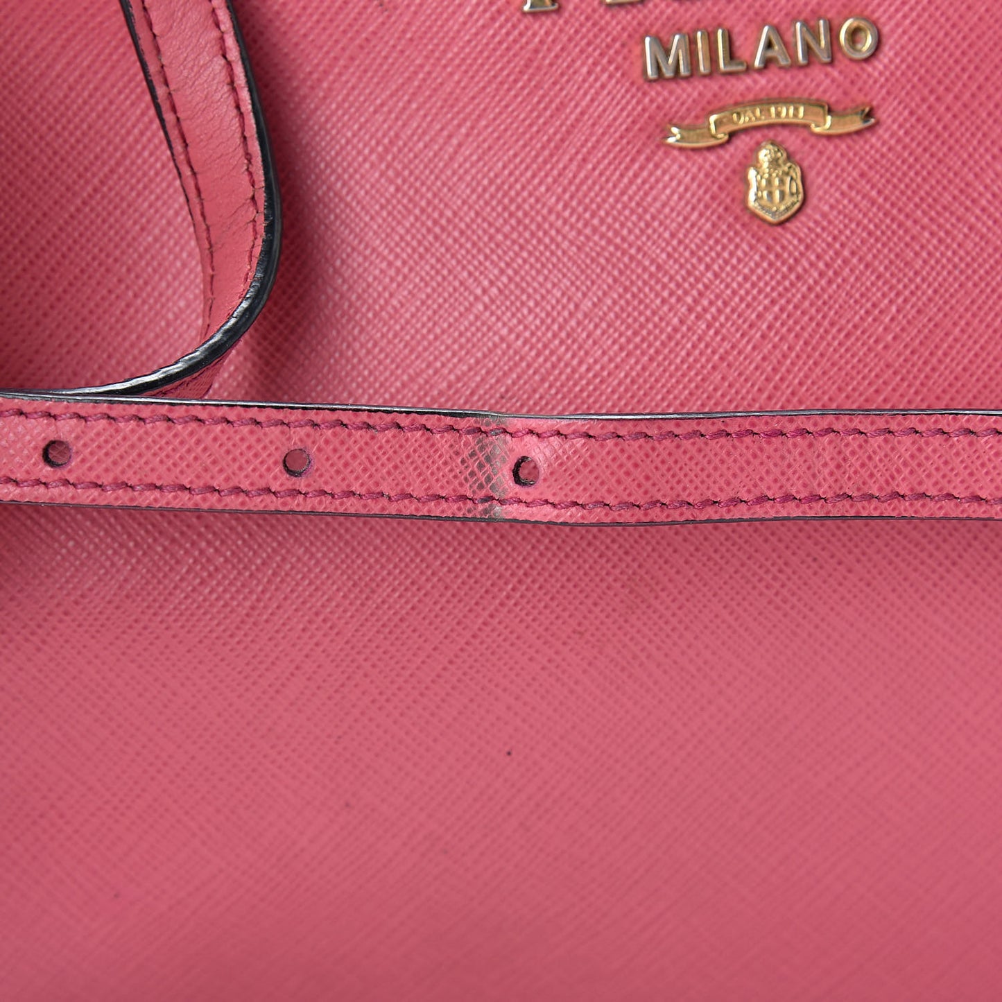 Saffiano City Calf Light Frame Bag Peonia