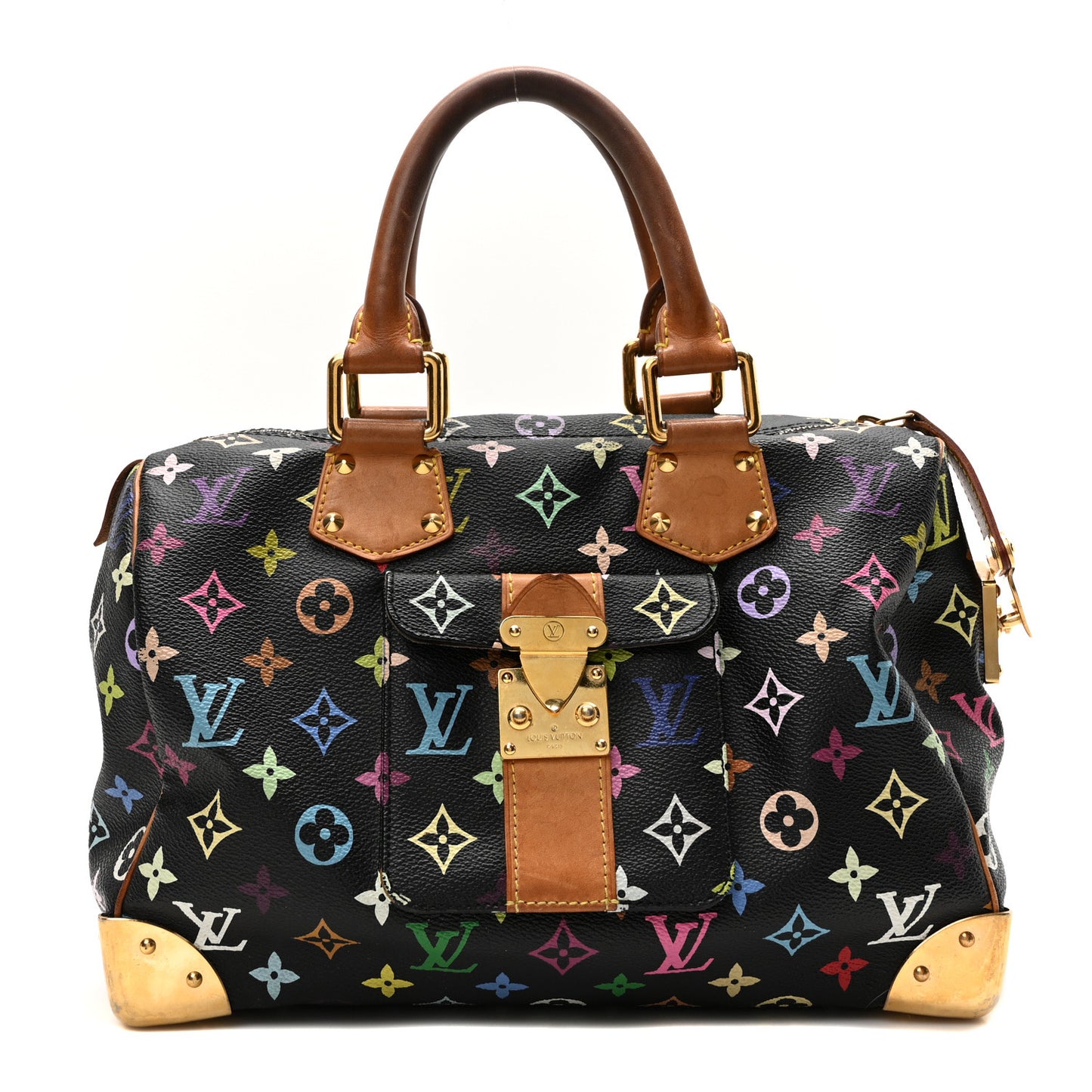 Monogram Multicolor Speedy 30 Black