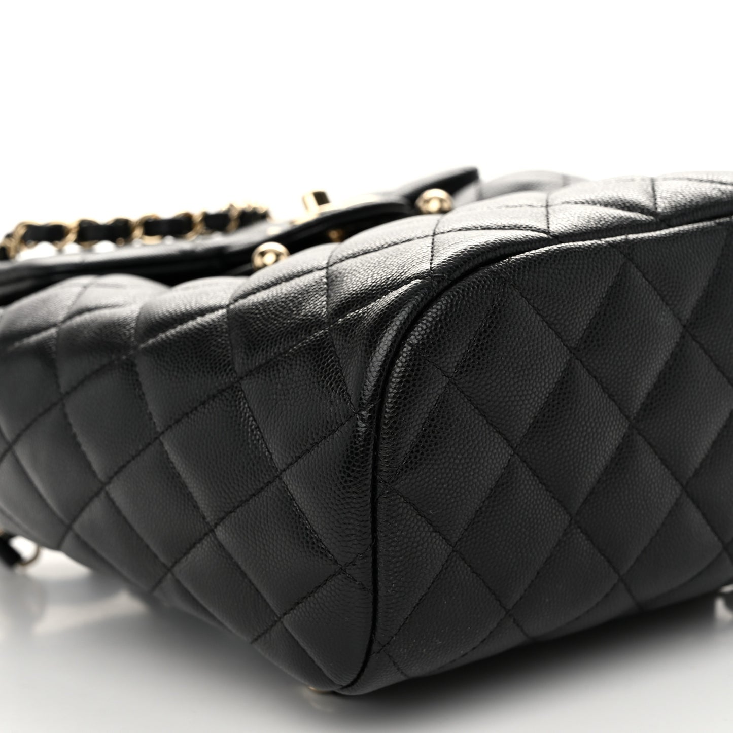 Caviar Quilted Urban Spirit Backpack Black