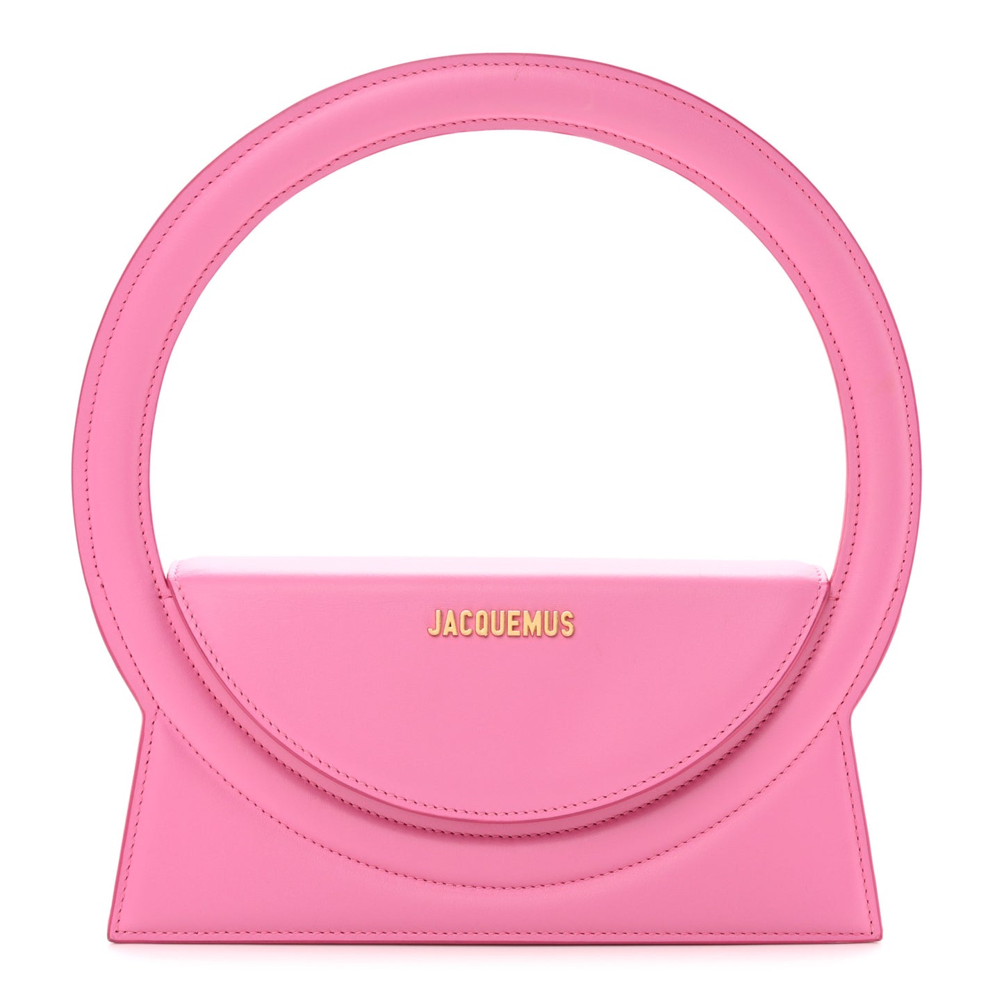 Smooth Calfskin Le Sac Rond Pink