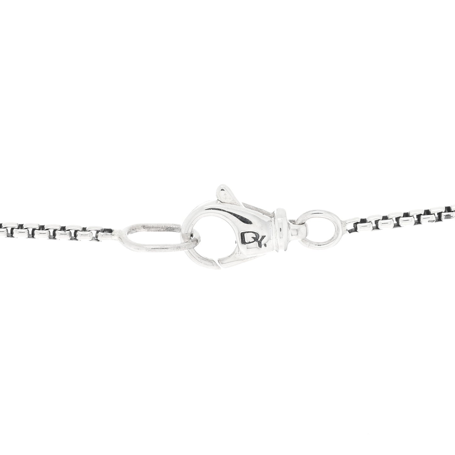 Sterling Silver Diamond Petite Infinity Pendant Necklace