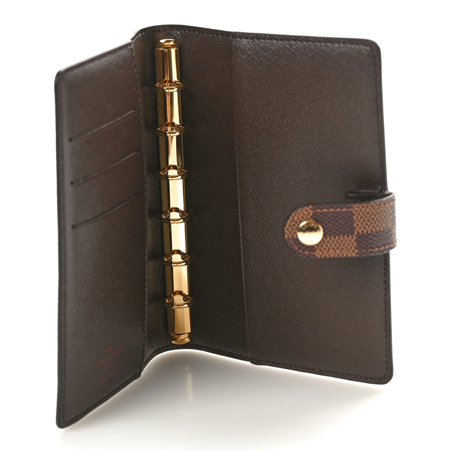 Damier Ebene Small Ring Agenda Cover