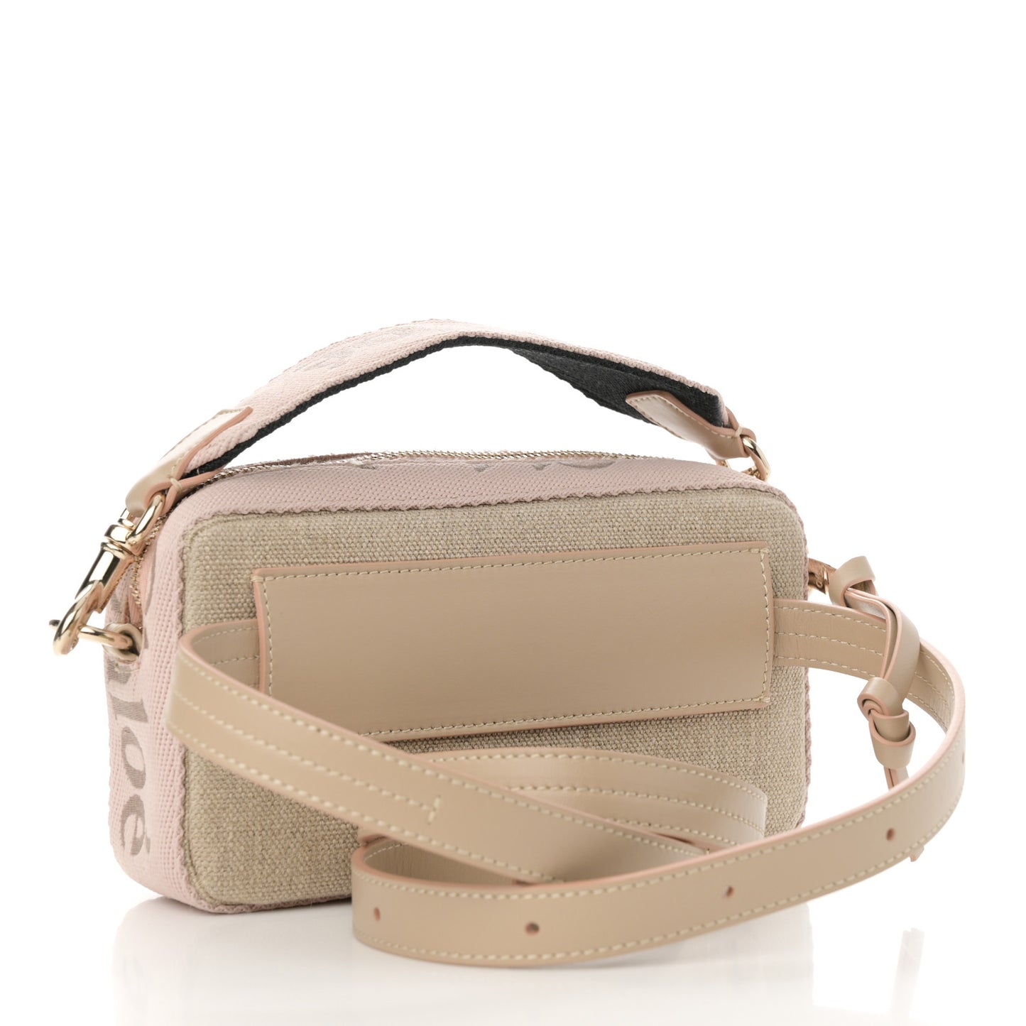 Linen Woody Belt Bag Blush Beige