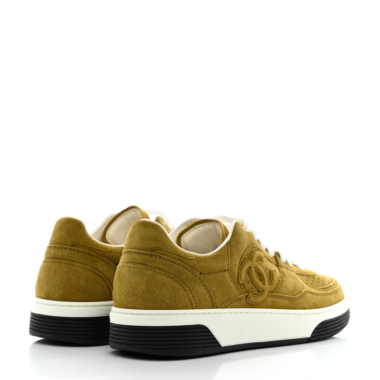 Suede Kidskin Womens CC Sneakers 39.5 Green