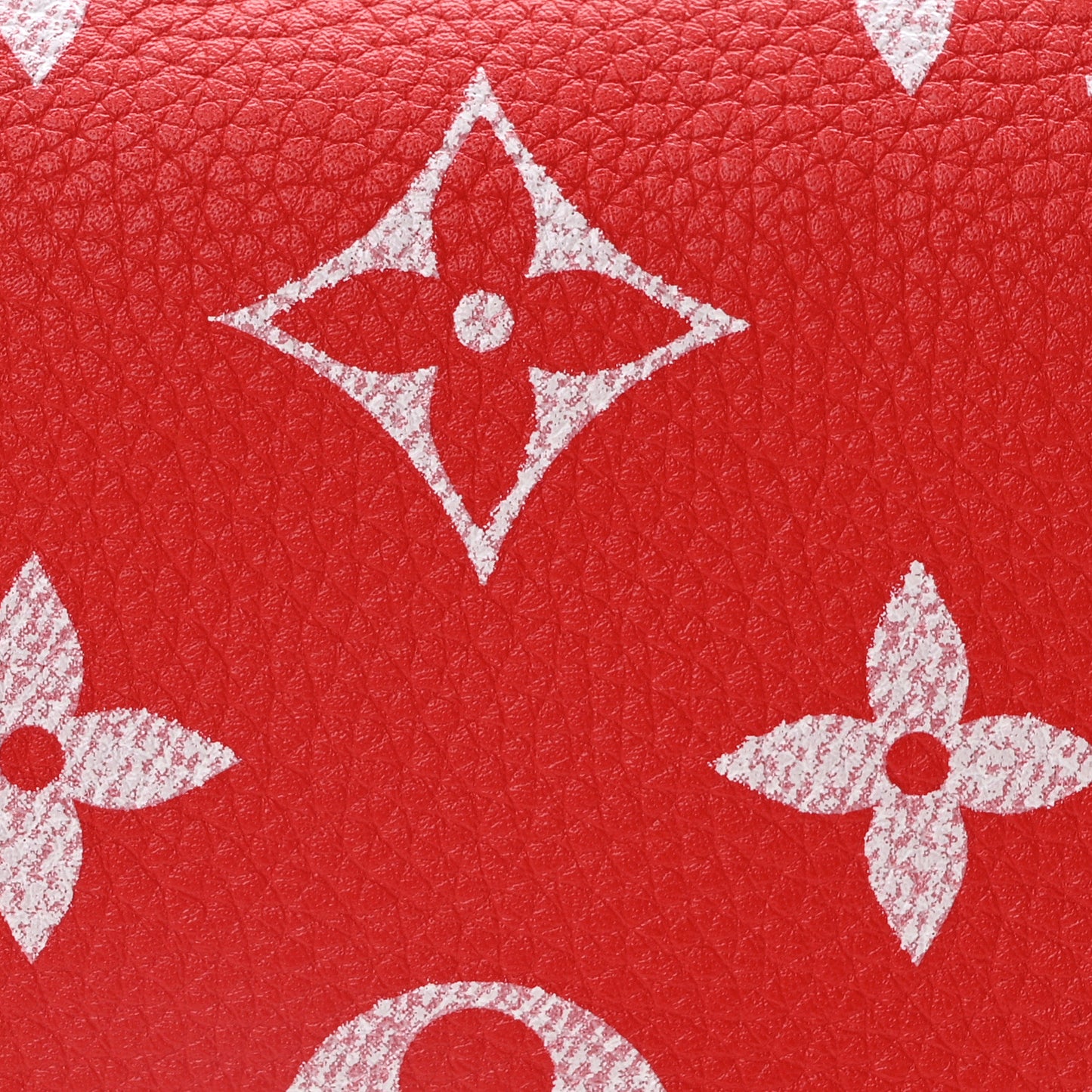 Calfskin Monogram Speedy P9 Bandouliere 40 Red