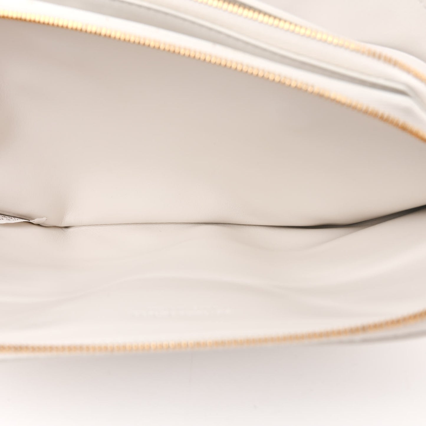 Nappa Maxi Intrecciato Hexagon Belt Bag White