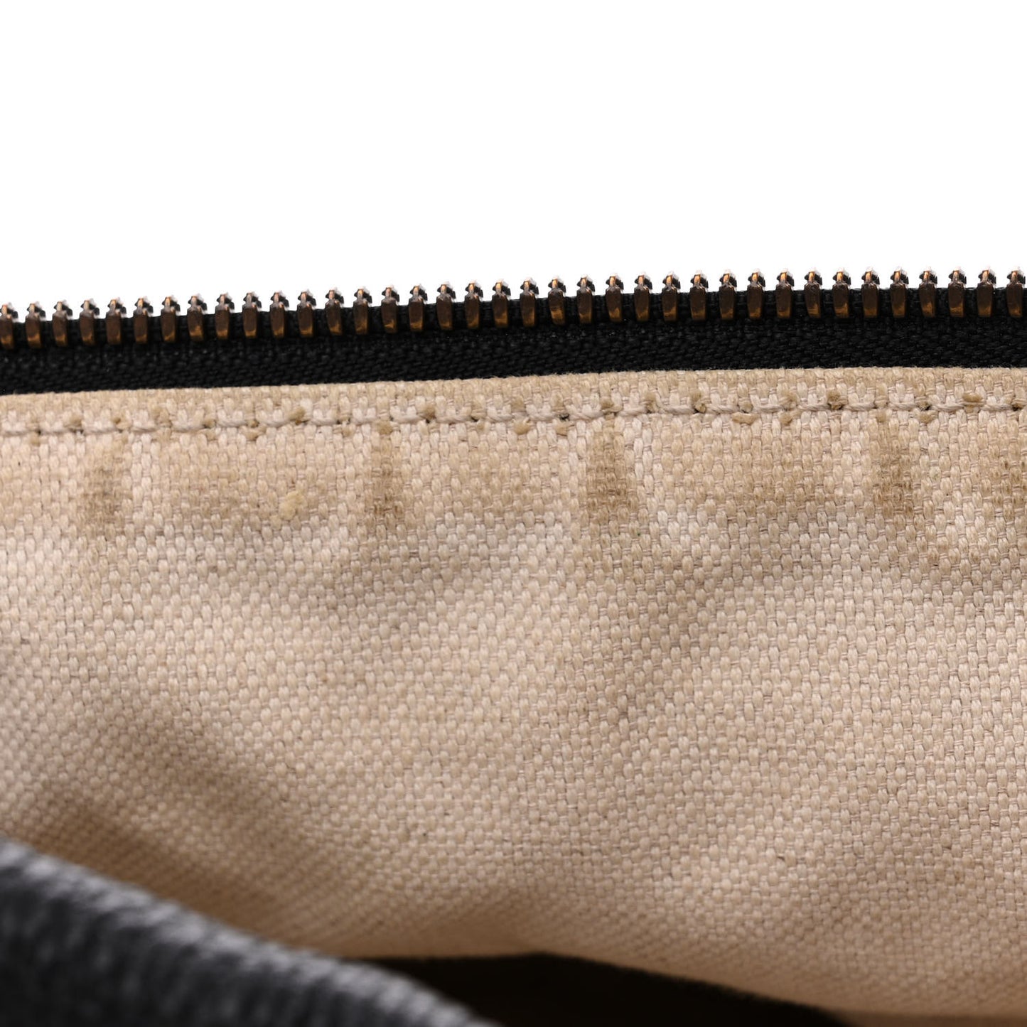 Grained Calfskin Coco Capitan Logo Belt Bag Black