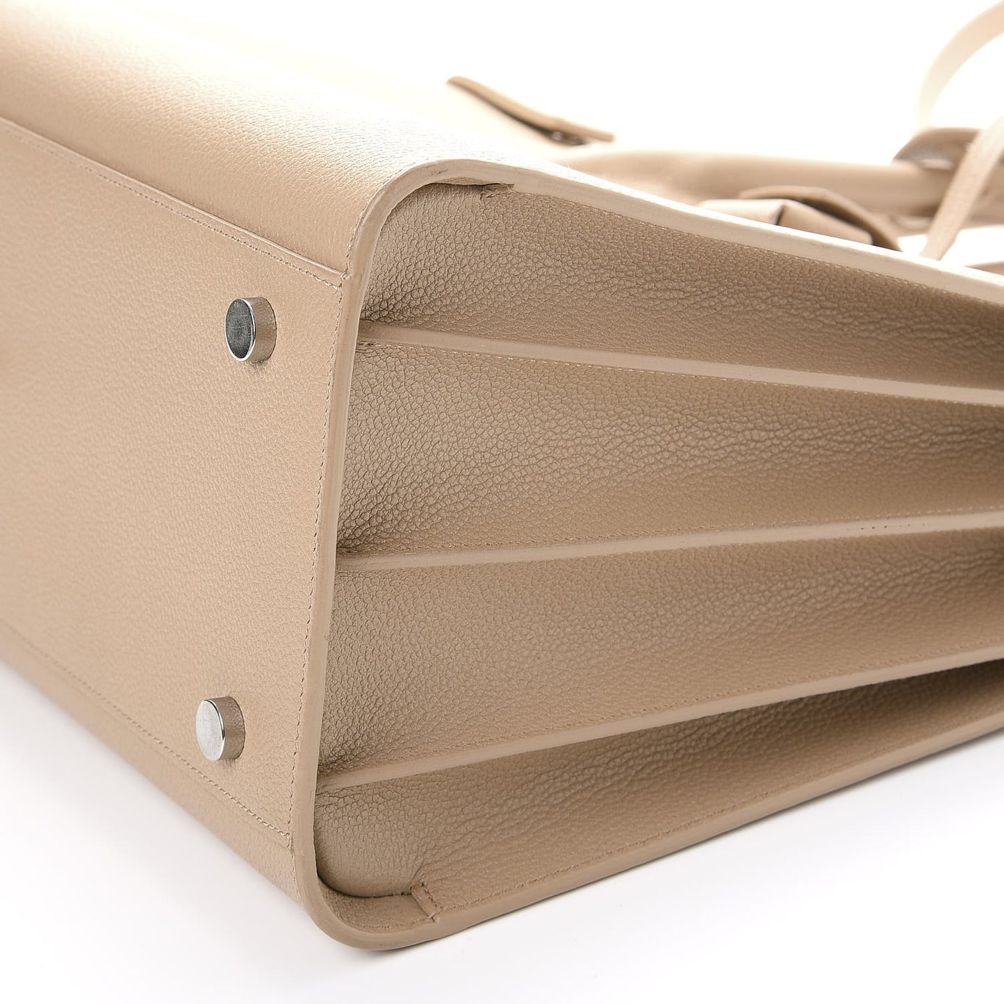 Grained Calfskin Small Sac De Jour Nude Powder