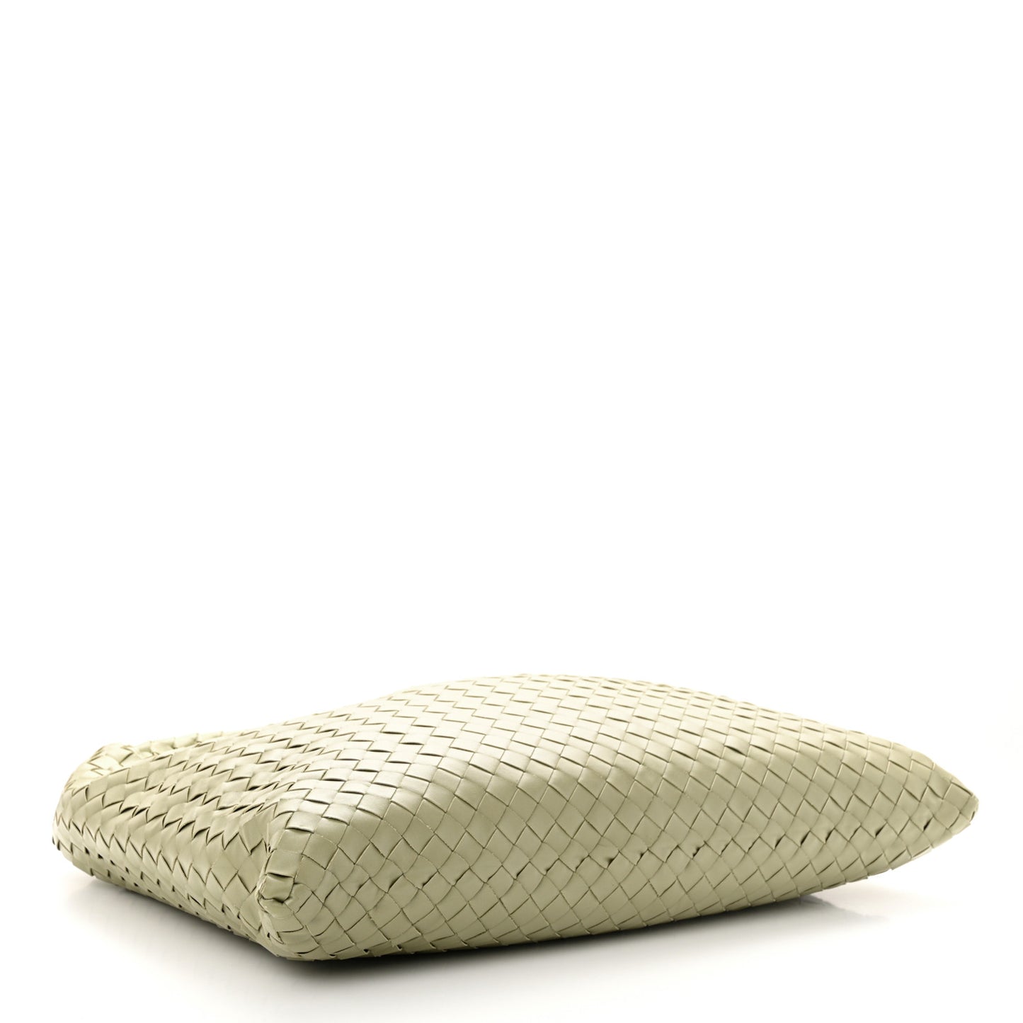 Calfskin Intrecciato Large Hop Travertine