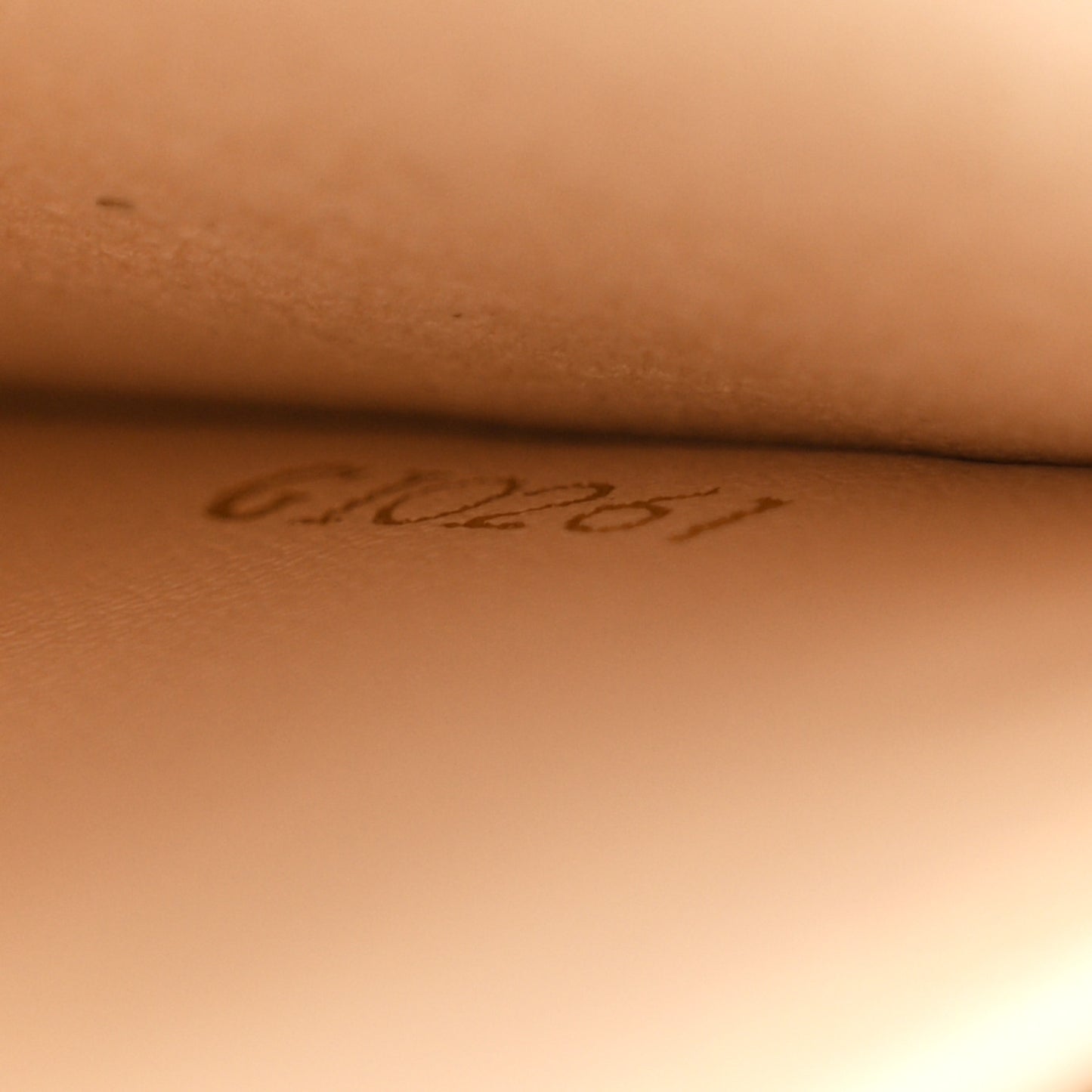 Empreinte Monogram Giant Double Zip Pochette Creme Bois de Rose
