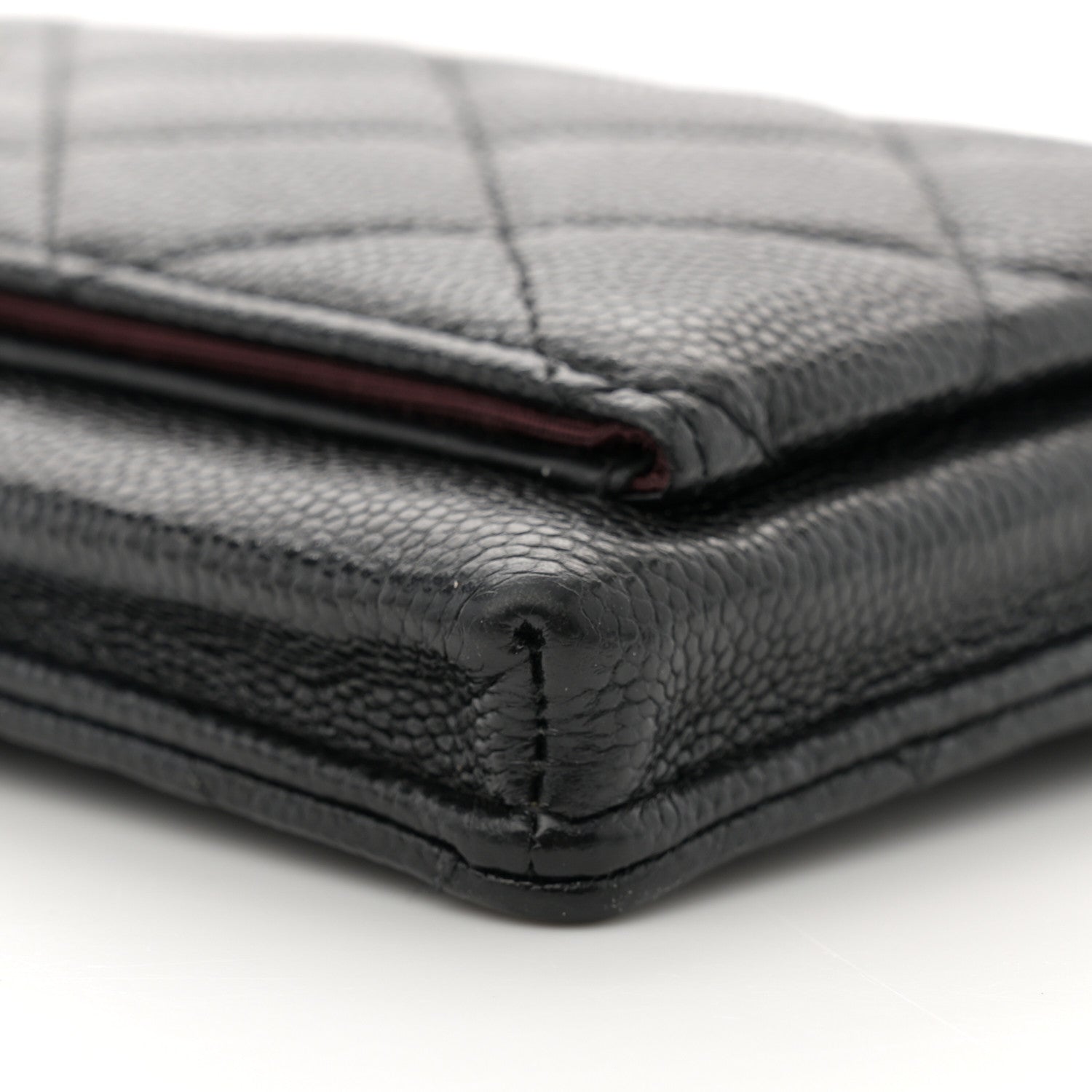 Chanel Caviar Quilted Zip Phone Case Black 10 of 12