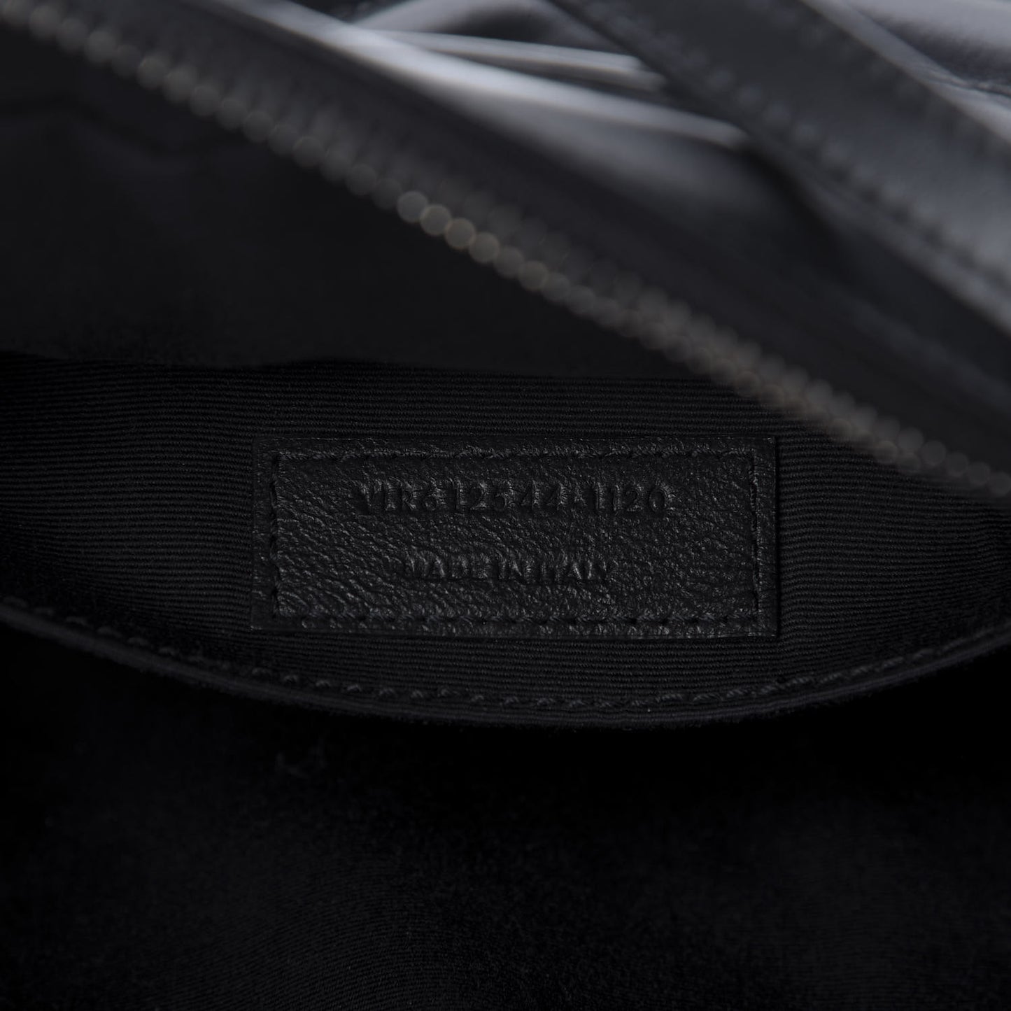 Calfskin Matelasse Monogram Lou Camera Bag Black
