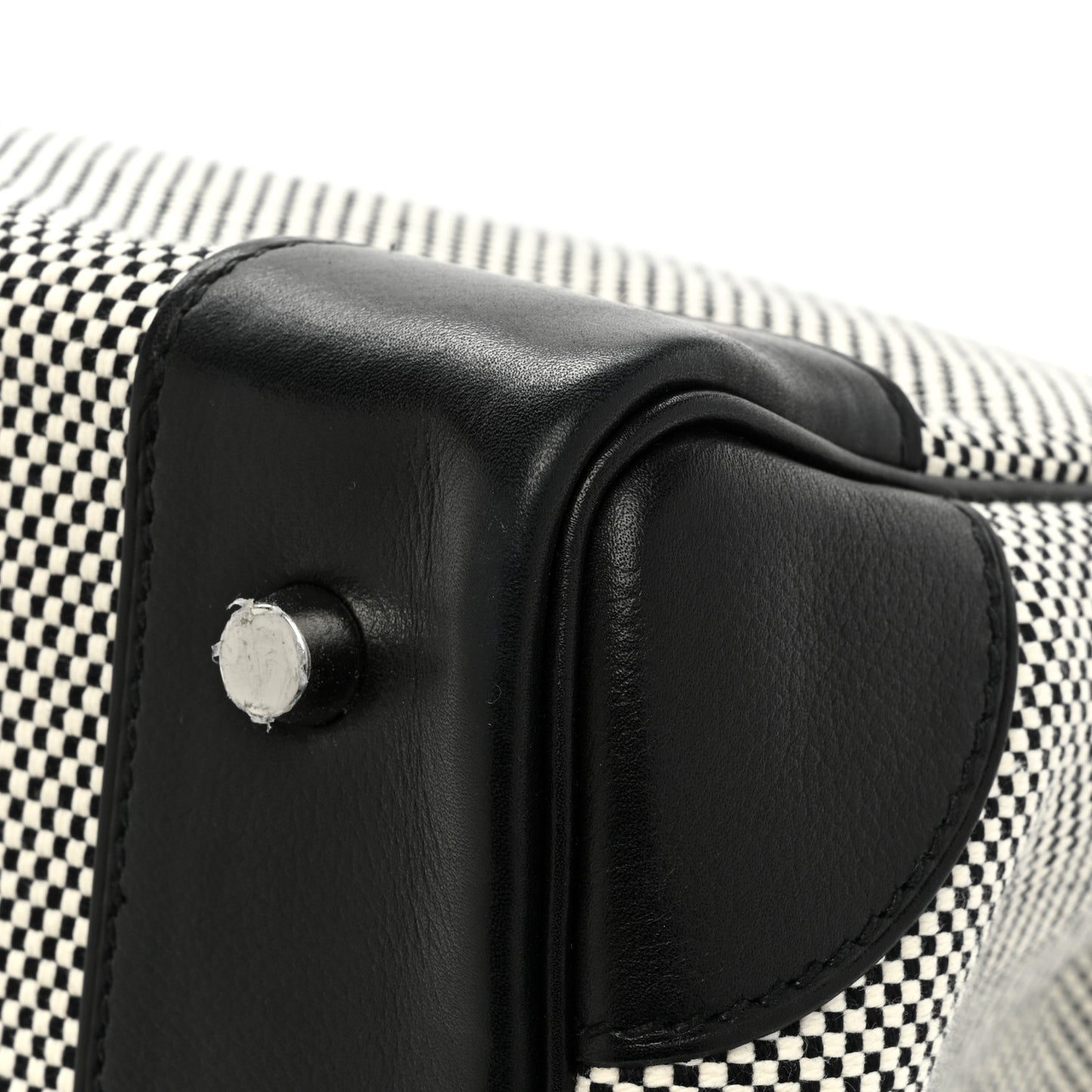 Hunter Criss Viking Evercolor HAC Birkin 40 Ecru Black