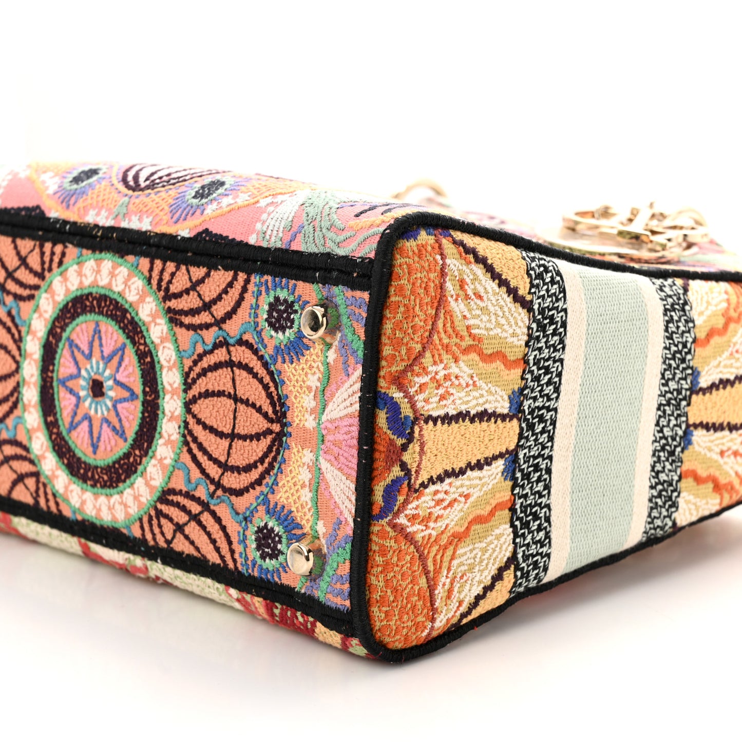 Canvas Embroidered In Lights Medium Lady D-Lite Multicolor