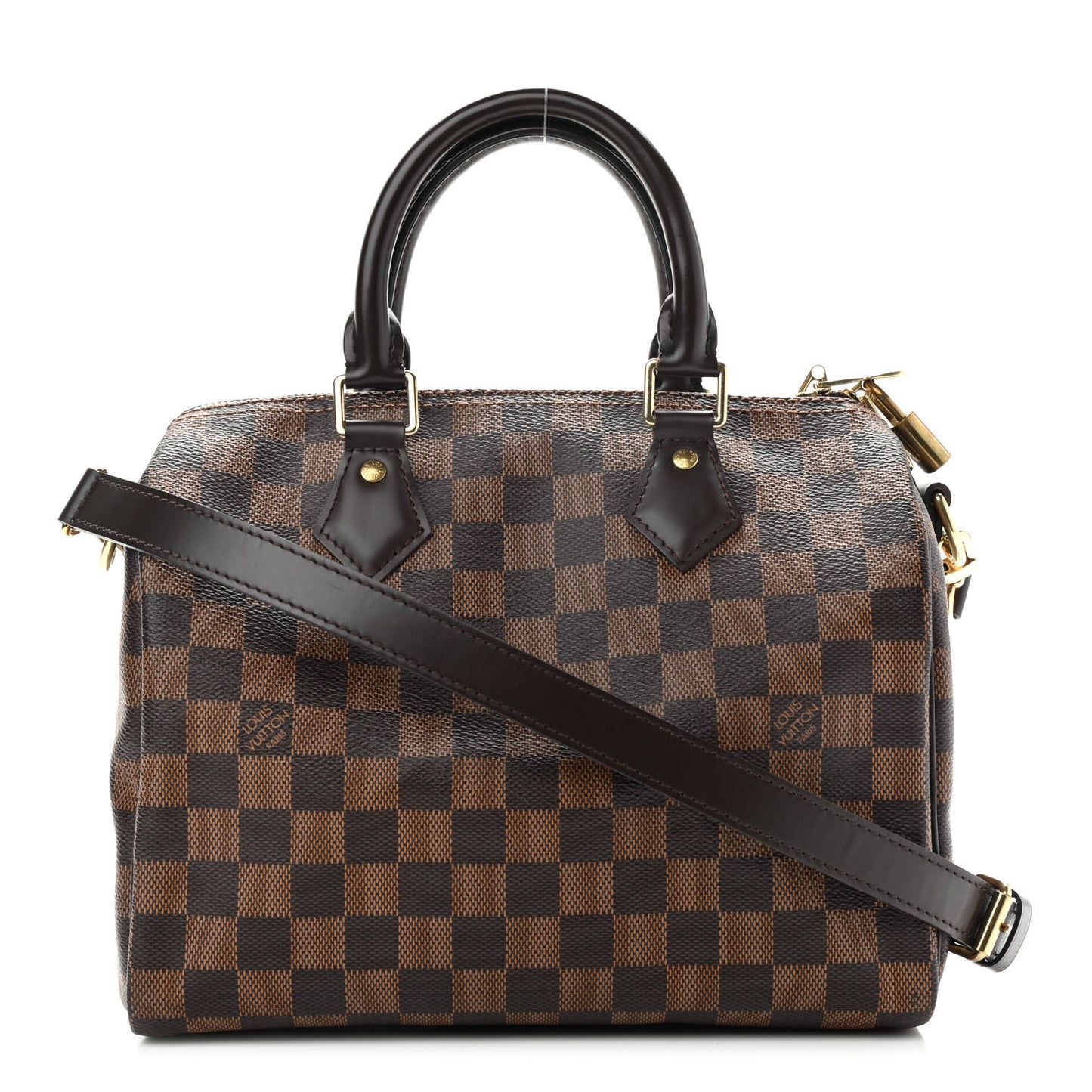 Damier Ebene Speedy Bandouliere 25