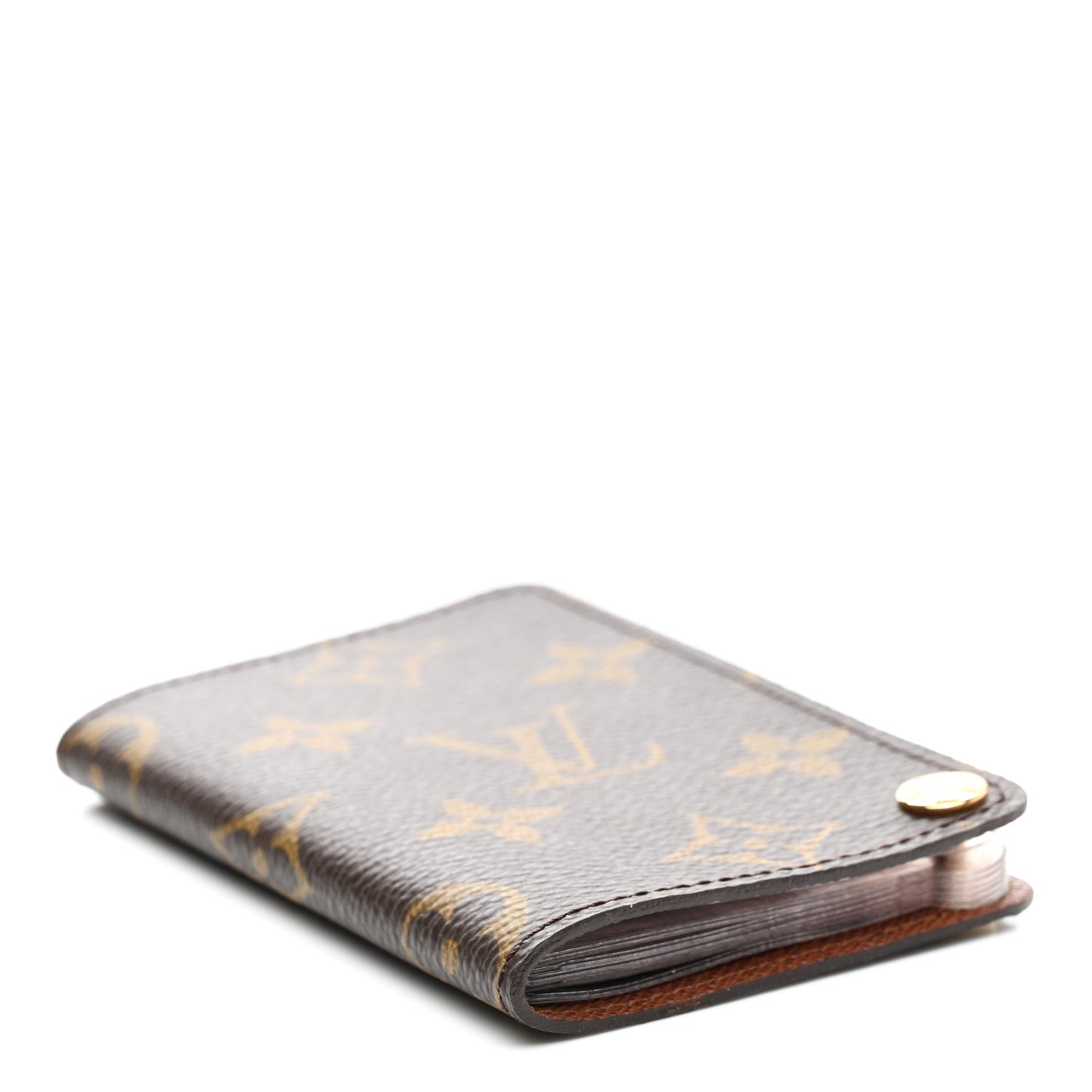 Monogram Credit Card Photo Holder