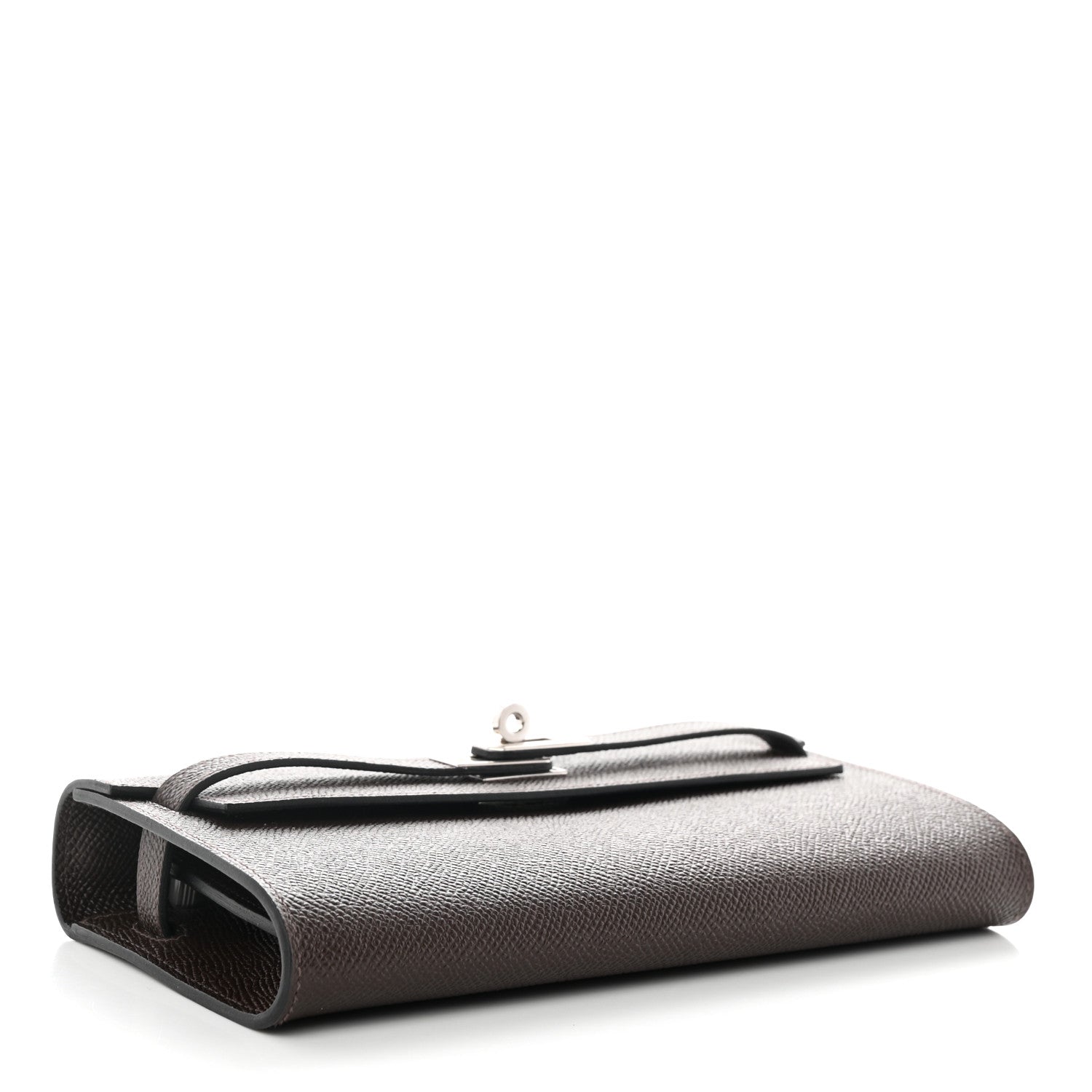 Hermes Epsom Kelly Wallet To Go Chocolate 4 of 10