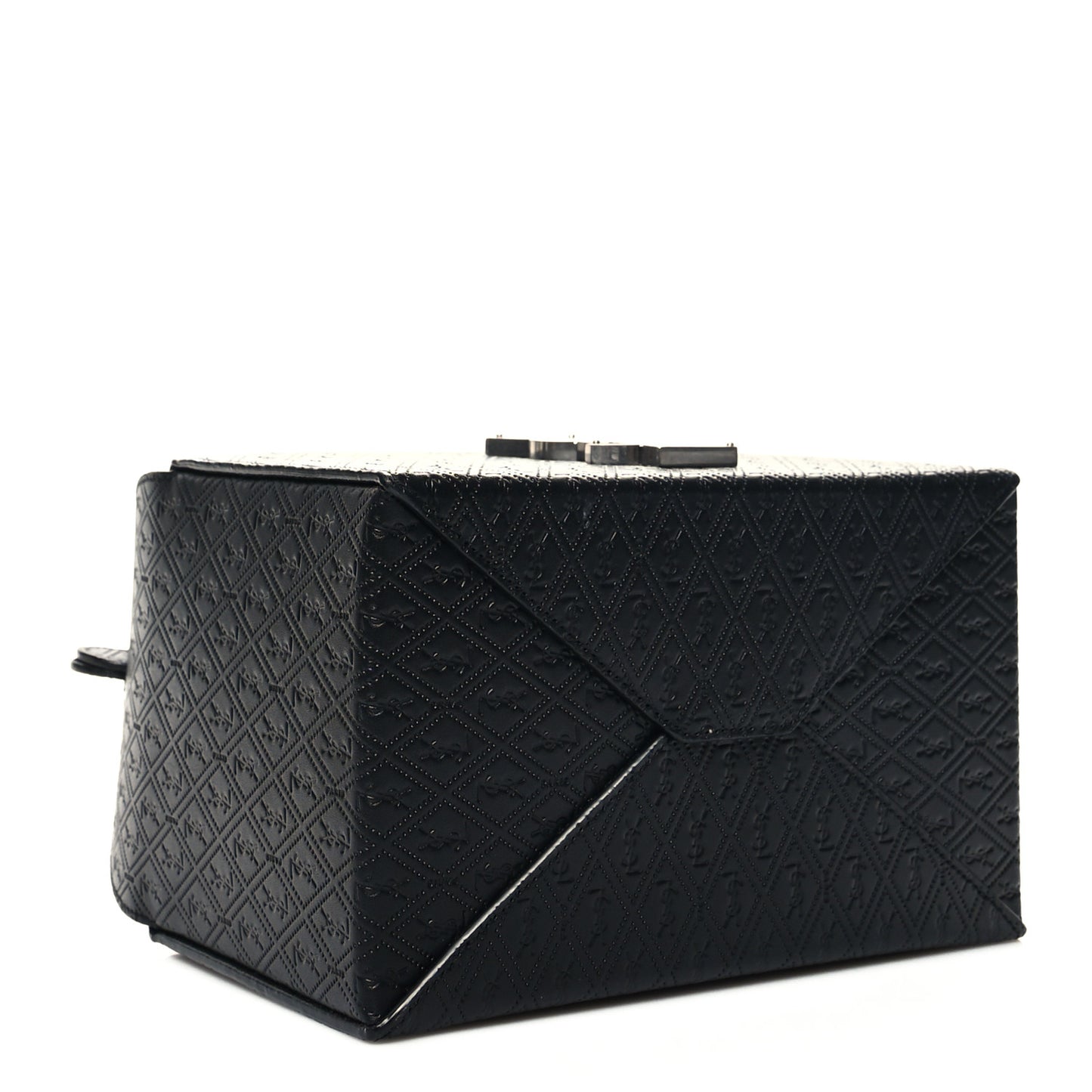 Calfskin Monogram Take Away Box Black