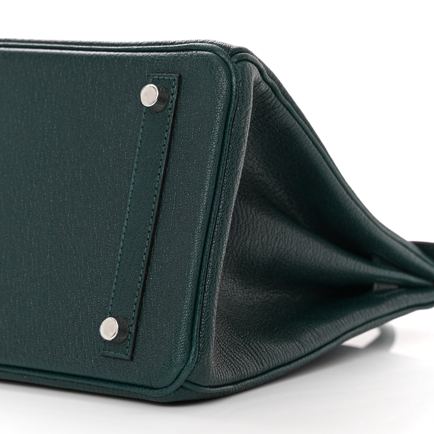Chevre de Coromandel Birkin 30 Vert Cypress