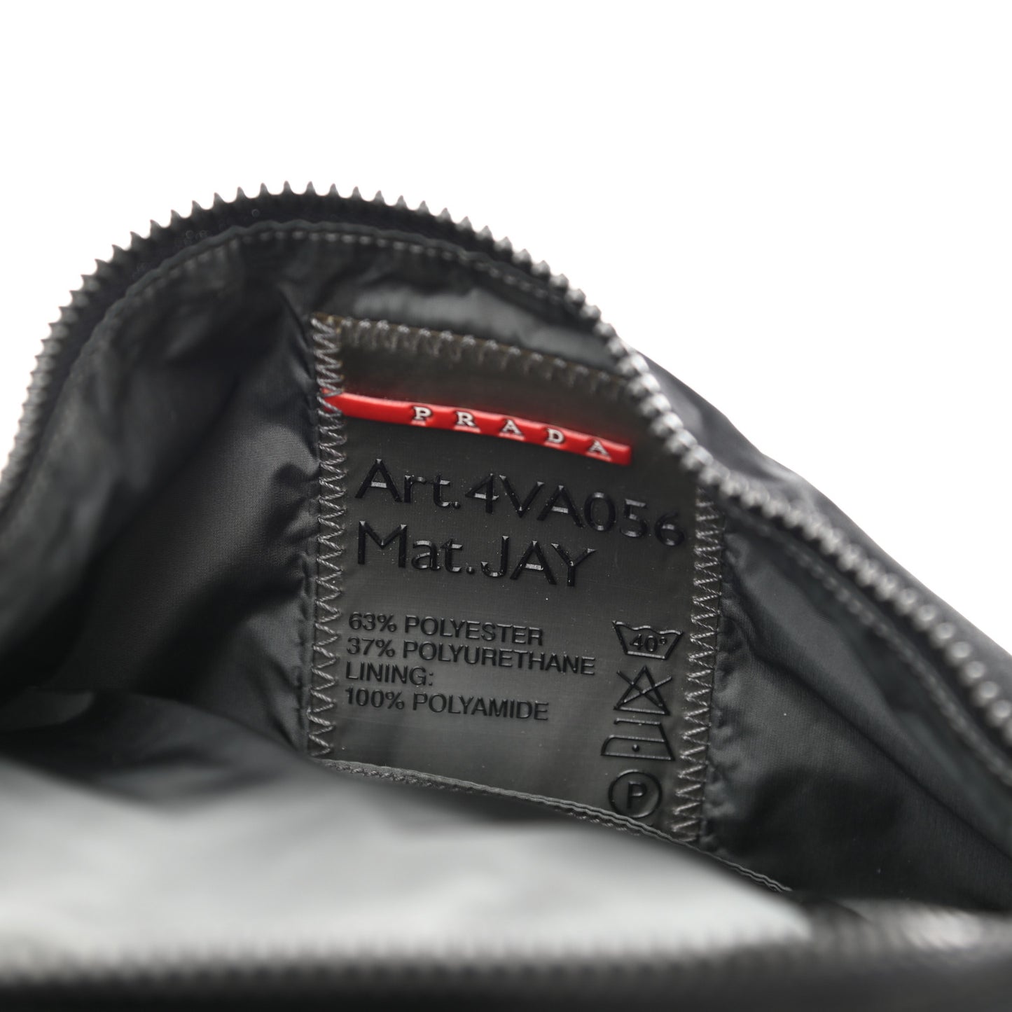 Tessuto Nylon Belt Bag Black