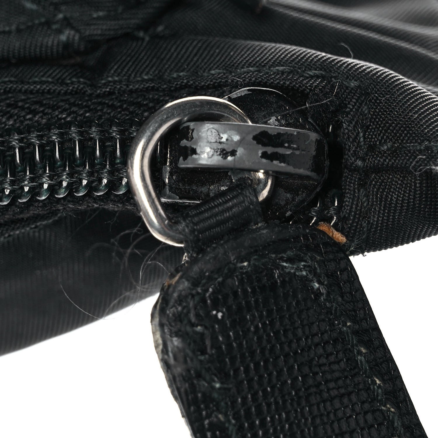 Prada Tessuto Nylon Montagna Belt Bag Black 9 of 10