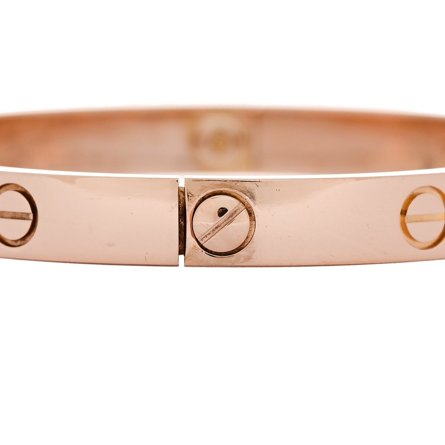 18K Pink Gold LOVE Bracelet 17