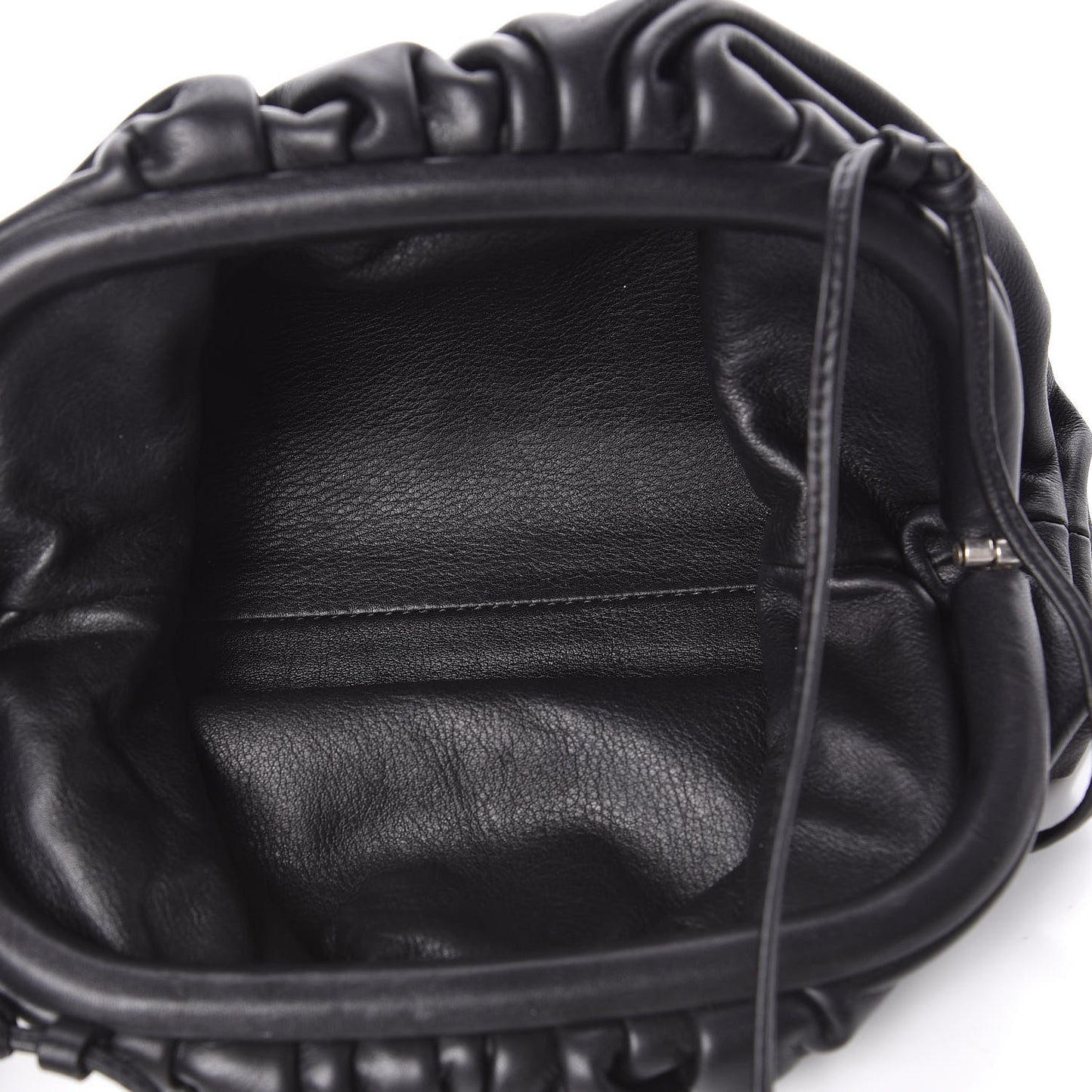 Butter Calfskin The Mini Pouch Black