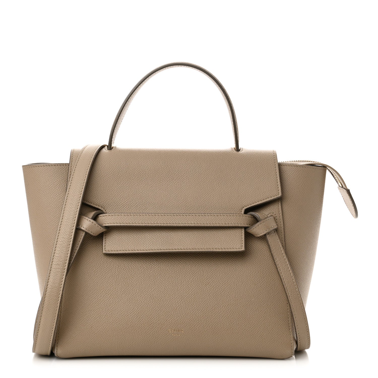 Celine Grained Calfskin Micro Belt Bag Light Taupe 1 of 16