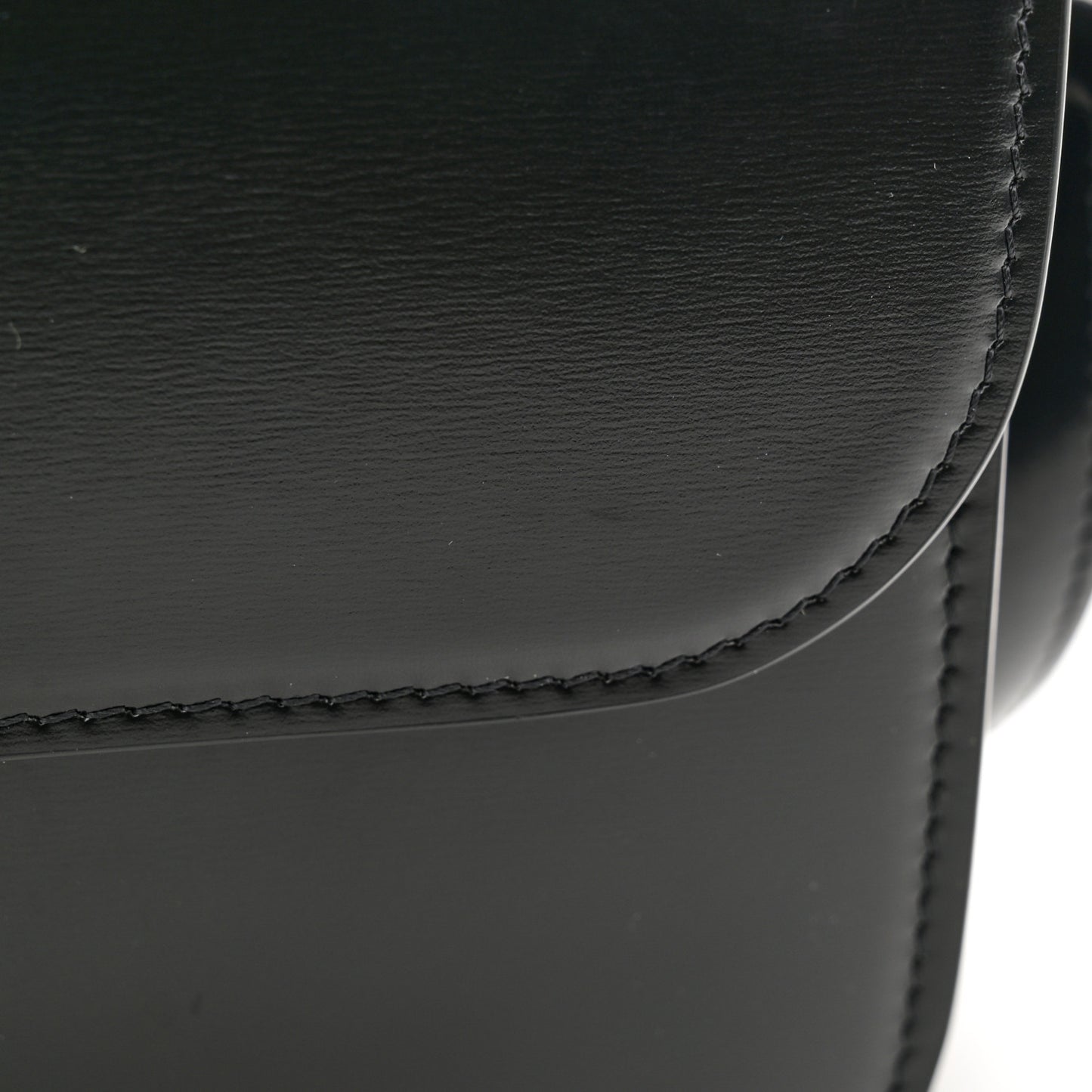Shiny Calfskin Medium Triomphe Black