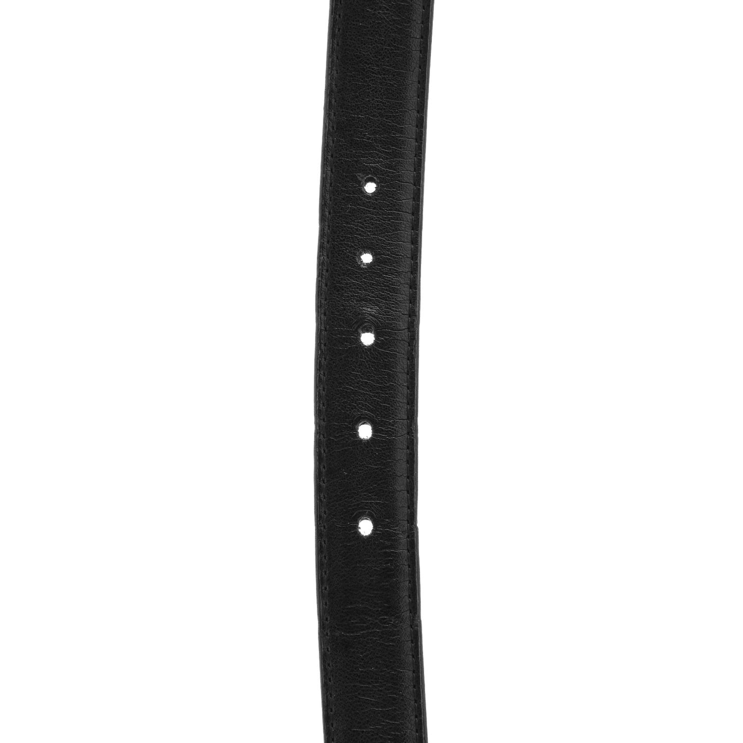 Calfskin Flap Bag Belt 75 30 Black
