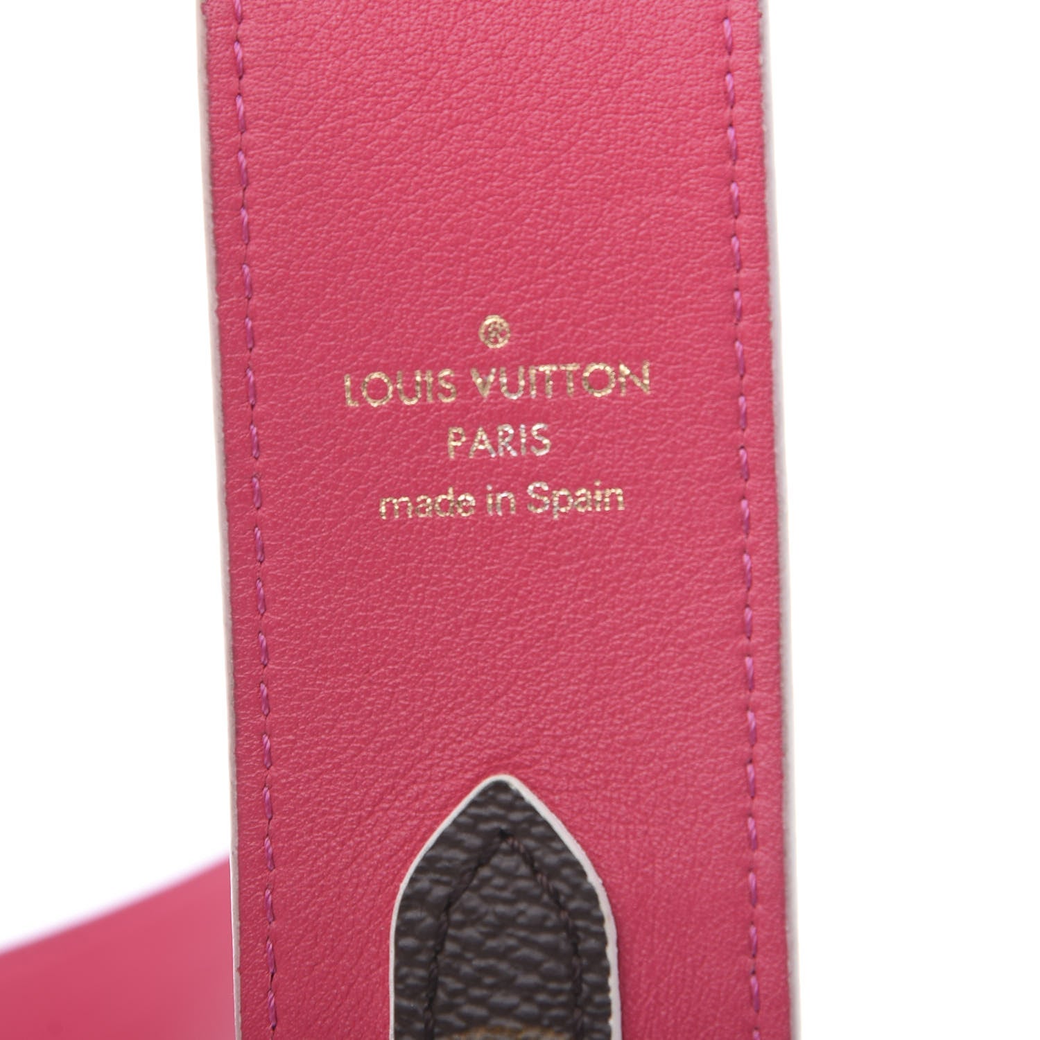 Louis Vuitton Monogram Bandouliere Shoulder Strap Hot Pink 5 of 6