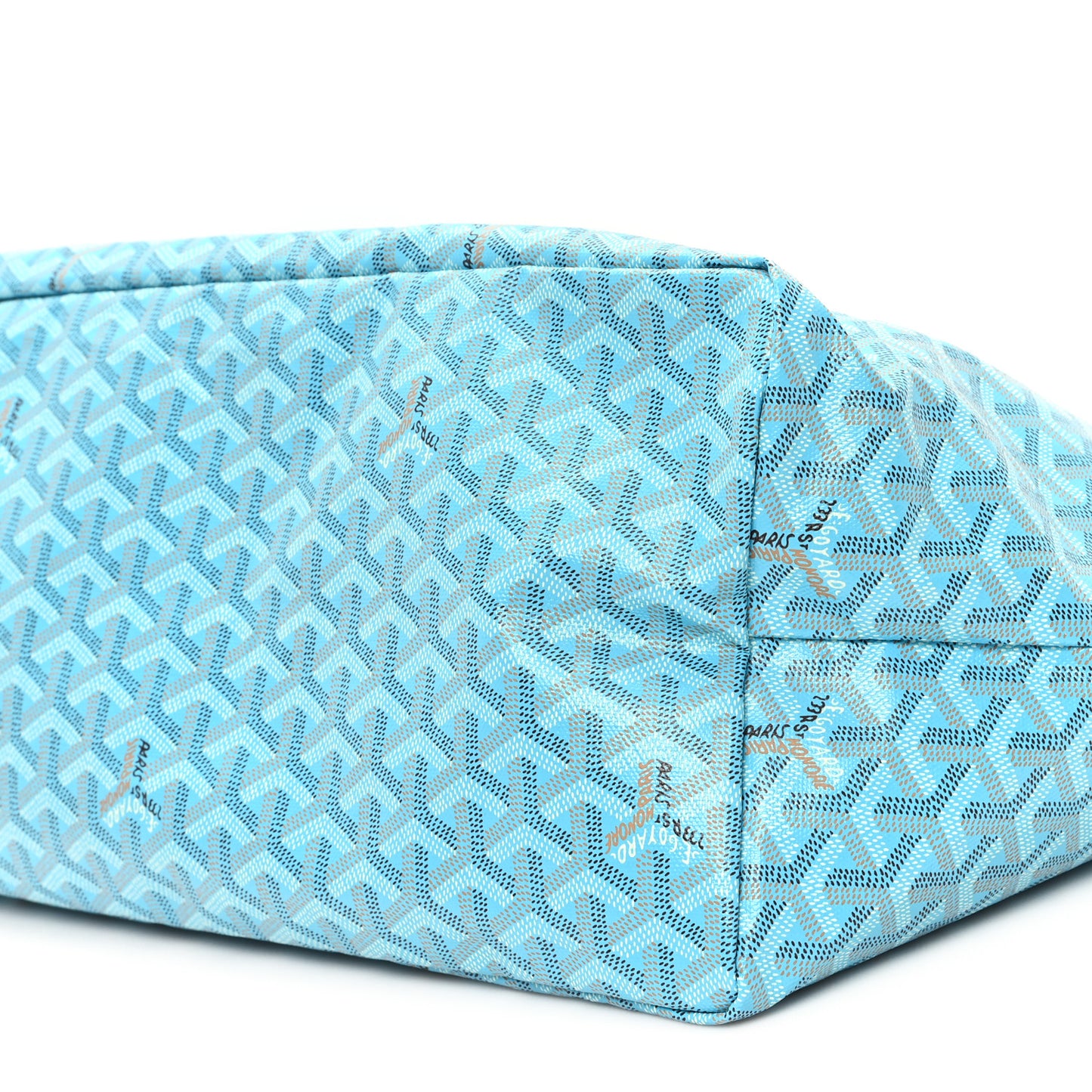 Goyardine Saint Louis GM Balise Beach Towel Set Turquoise