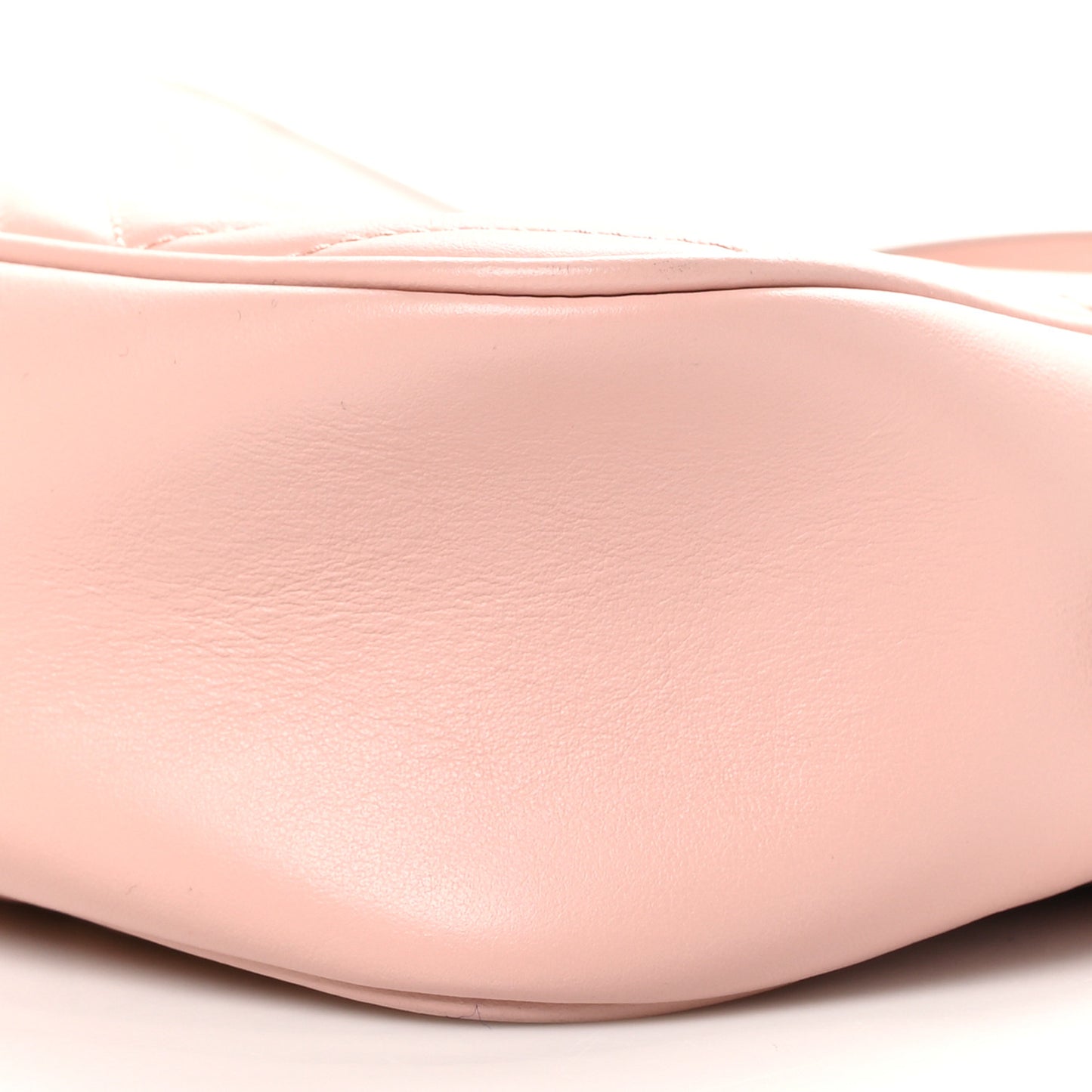 Calfskin Matelasse Small GG Marmont Chain Shoulder Bag Perfect Pink